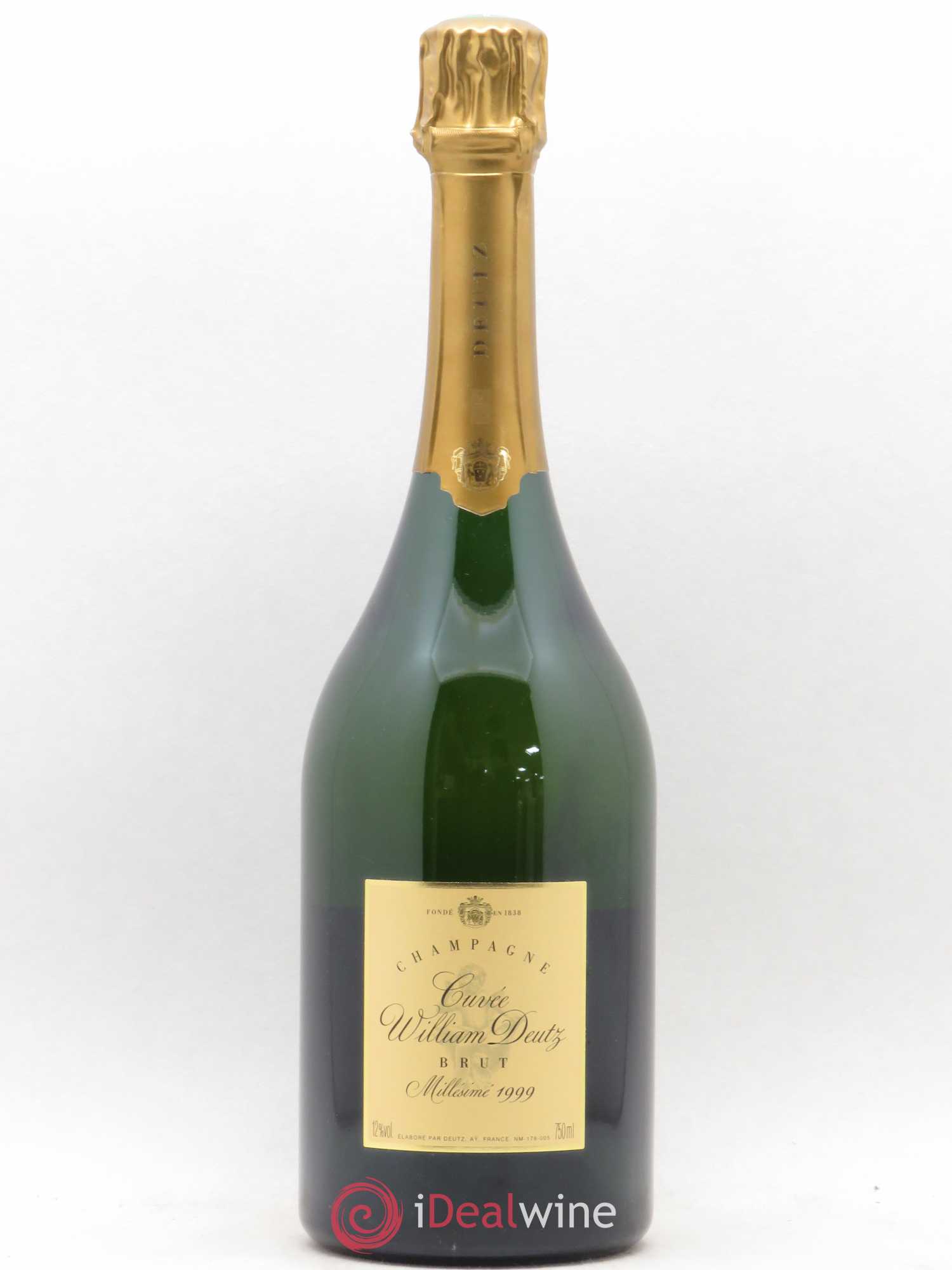 Cuvée William Deutz Deutz 1999 - Lot de 1 bouteille - 0