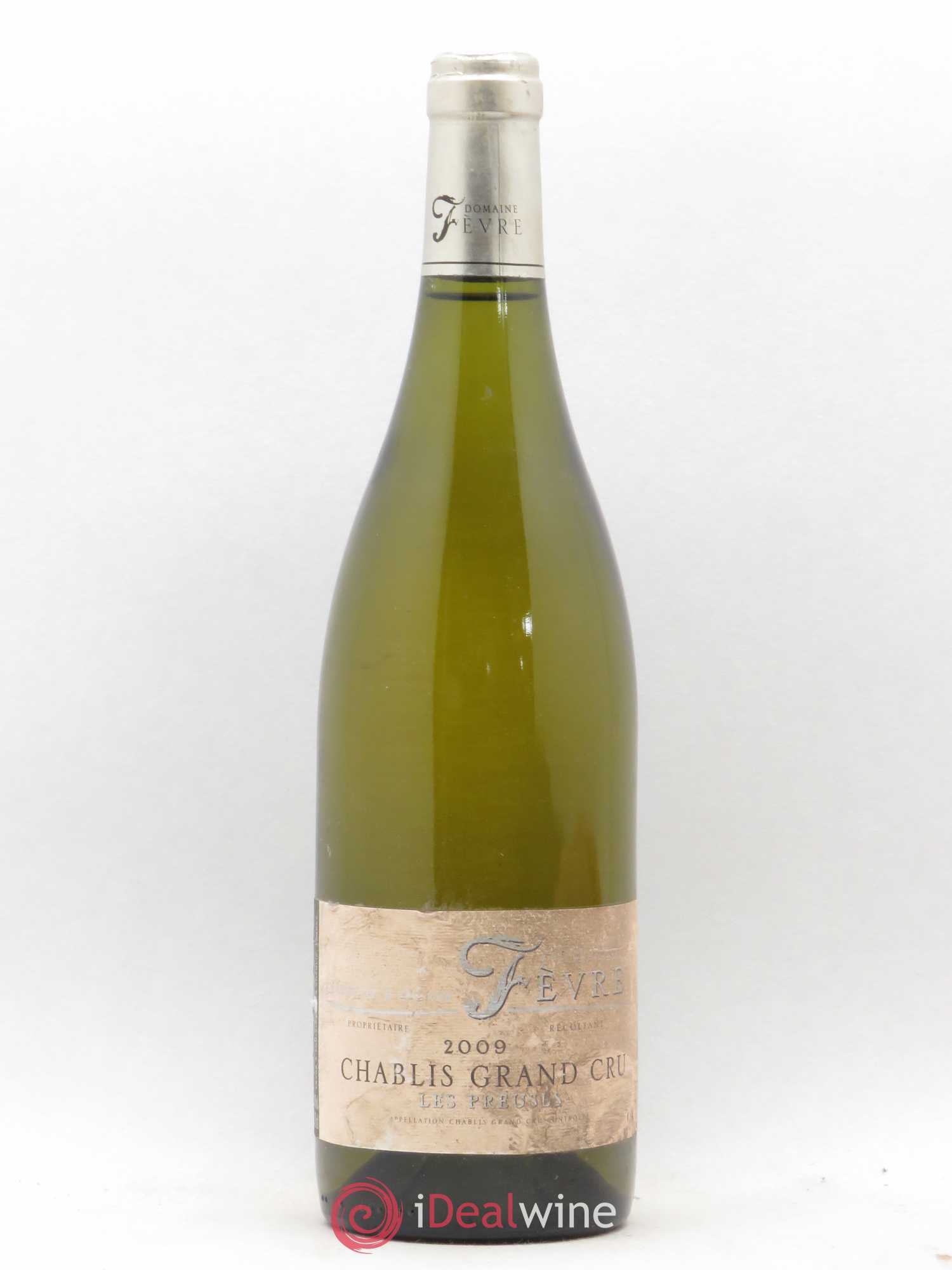 Chablis Grand Cru Nathalie et Gilles Fèvre 2009 - Posten von 1 Flasche - 0