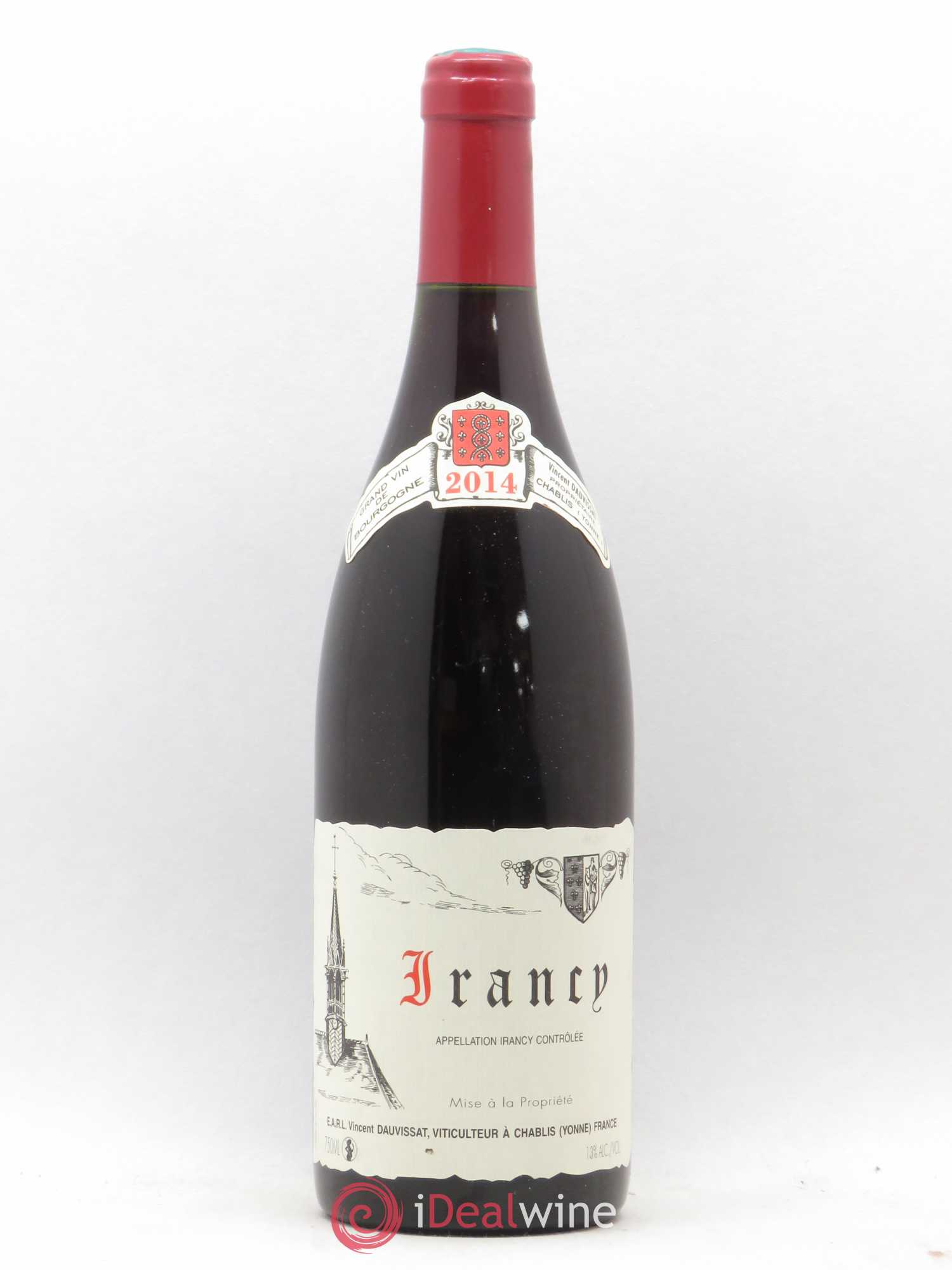 Irancy Vincent Dauvissat (Domaine) 2014 - Lot de 1 bouteille - 0