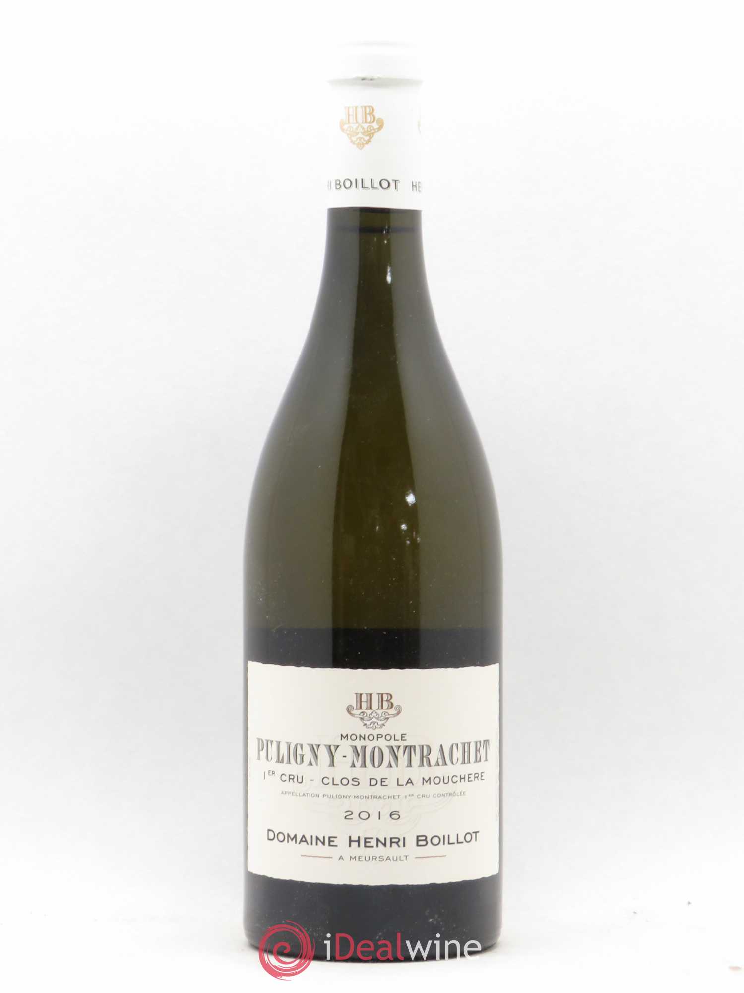 Puligny-Montrachet 1er Cru Clos de la Mouchère Henri Boillot (Domaine) 2016 - Lot de 1 bouteille - 0