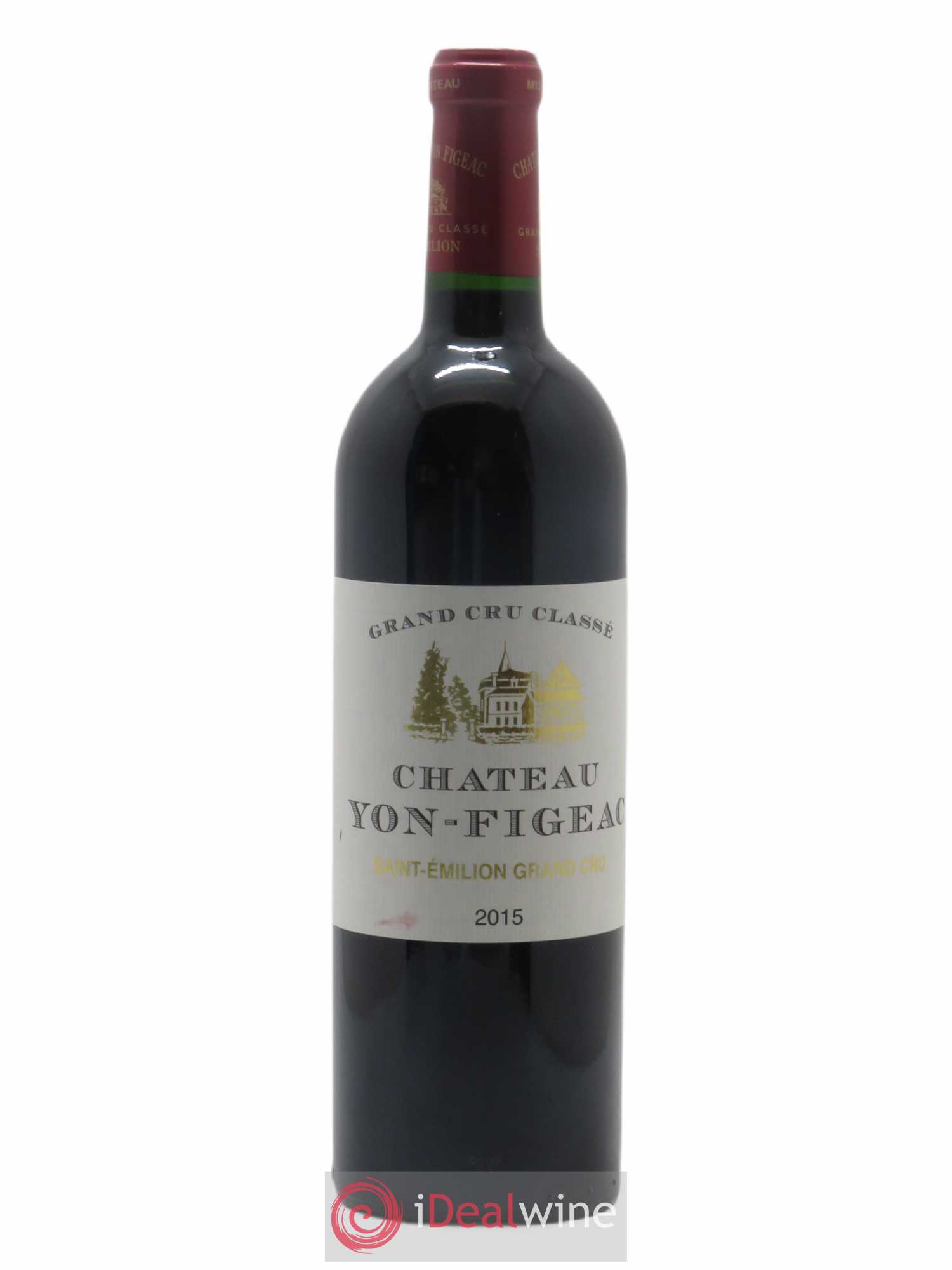 Château Yon Figeac Grand Cru Classé 2015 - Lot de 1 bouteille - 0