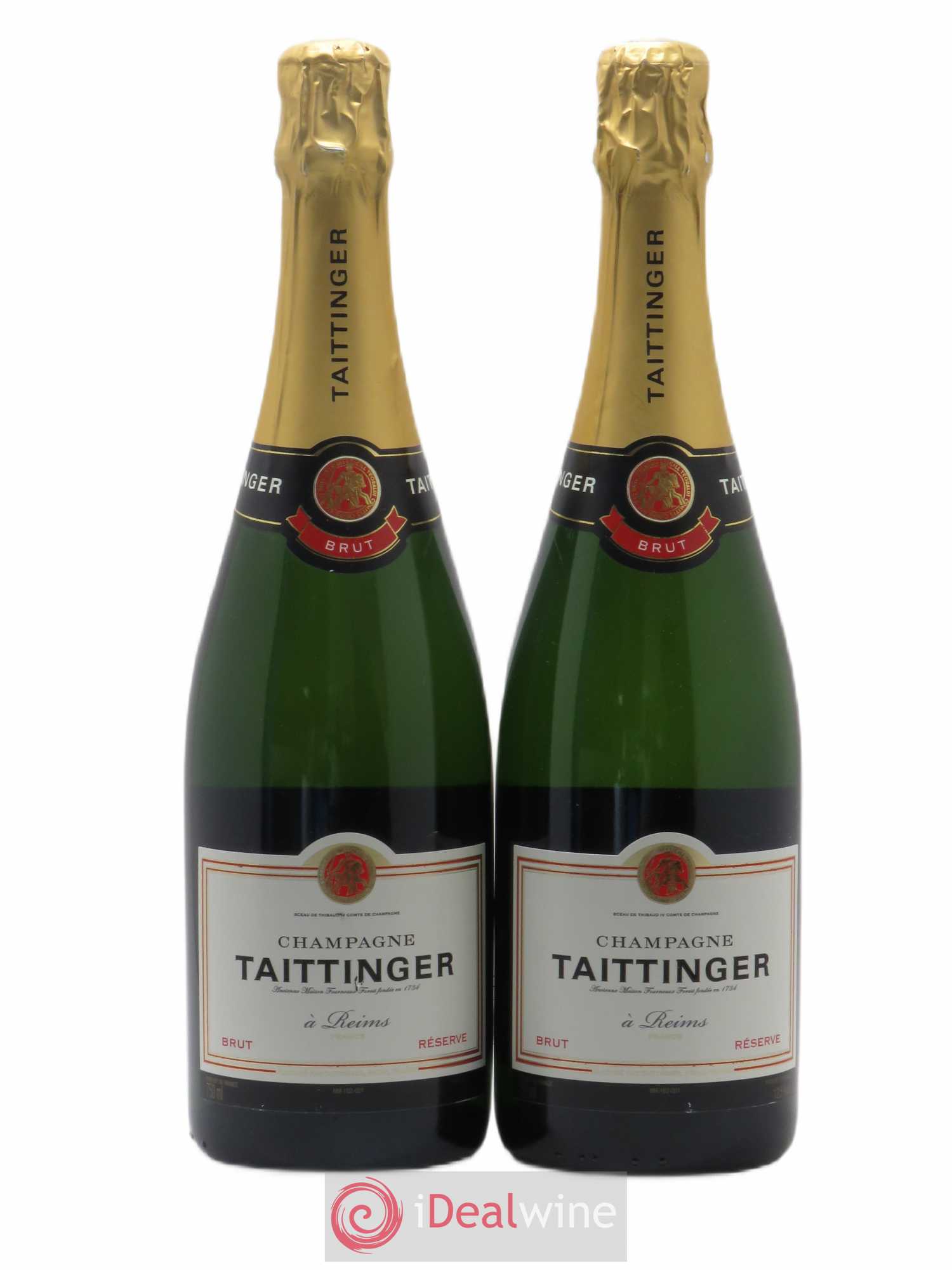 Brut Réserve Taittinger - Lot de 2 bouteilles - 0