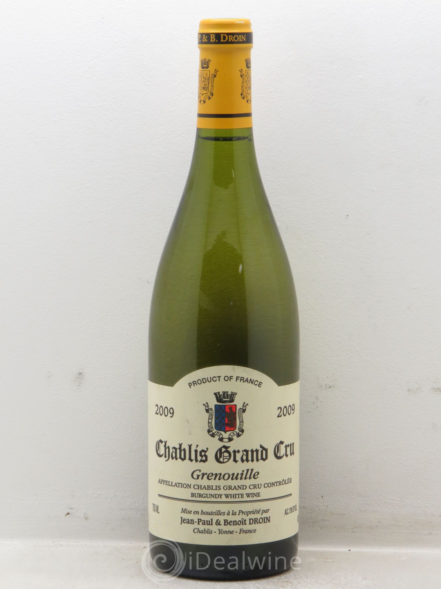 Chablis Grand Cru 2009 - Lot de 1 bouteille - 0