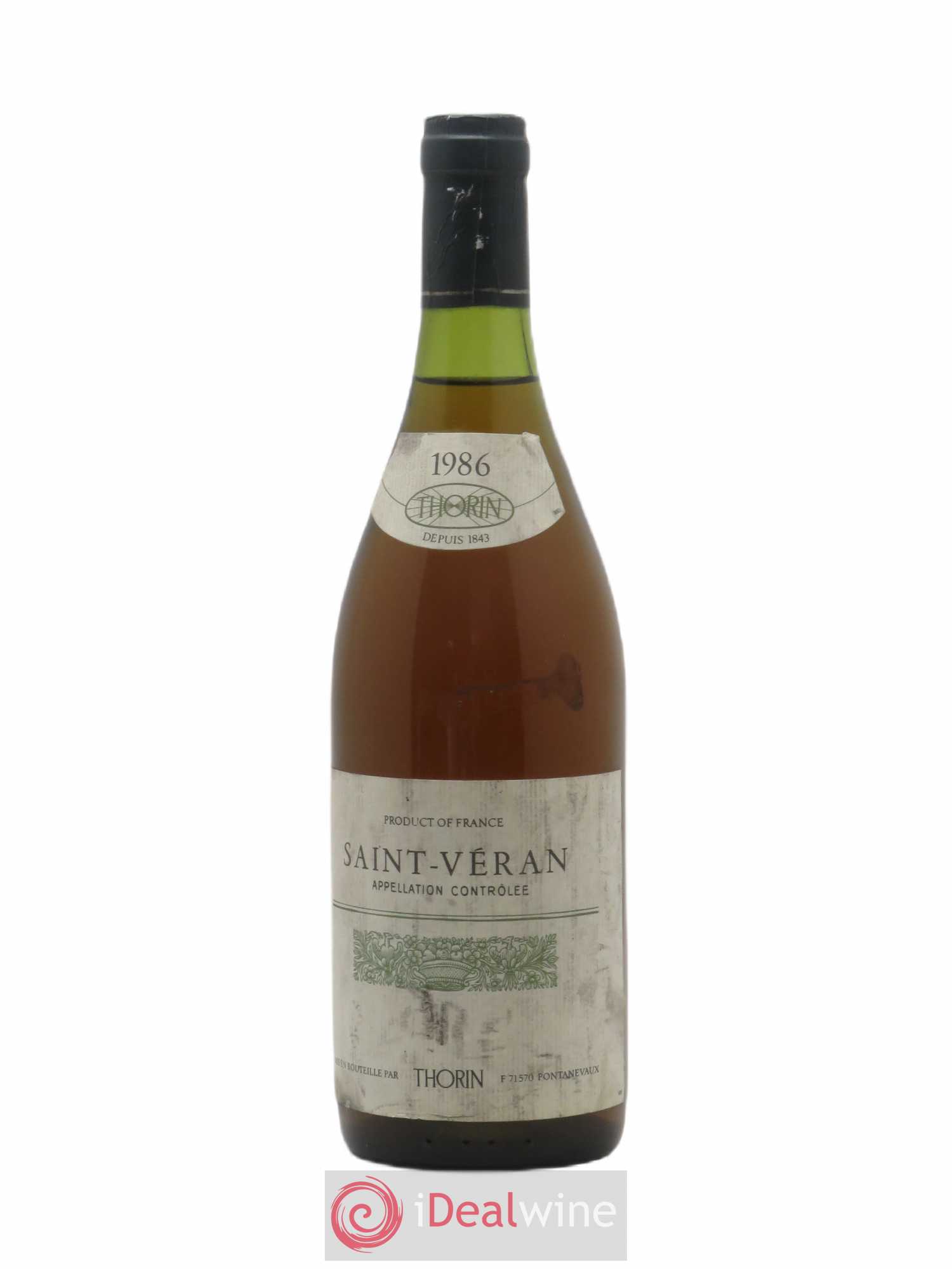 Saint-Véran Thorin 1986 - Lot of 1 bottle - 0