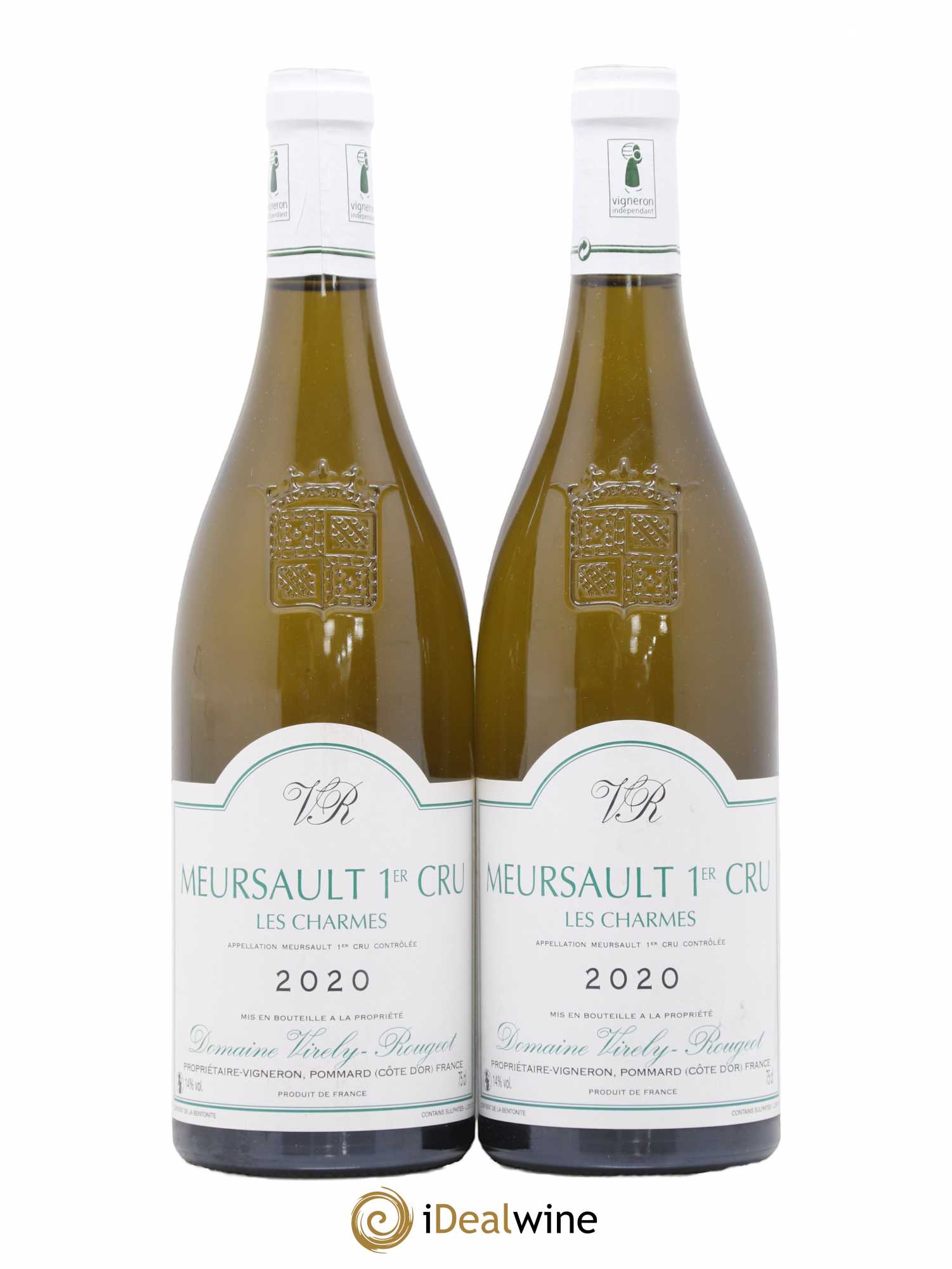 Meursault 1er Cru Charmes Domaine Virely Rougeot 2020 - Posten von 2 Flaschen - 0