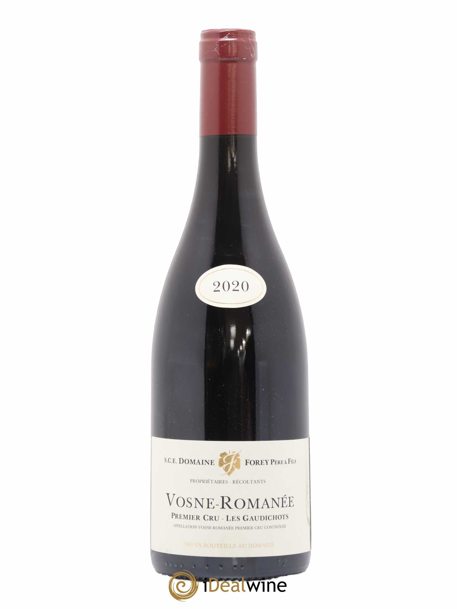 Vosne-Romanée 1er Cru Les Gaudichots Forey Père et Fils (Domaine) 2020 - Lot de 1 bouteille - 0