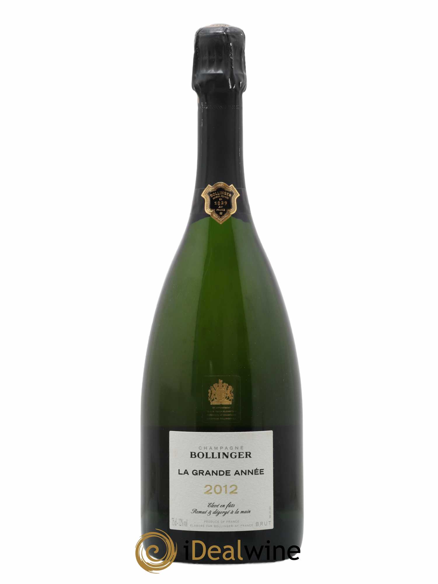La Grande Année Brut Bollinger 2012 - Lot de 1 bouteille - 0