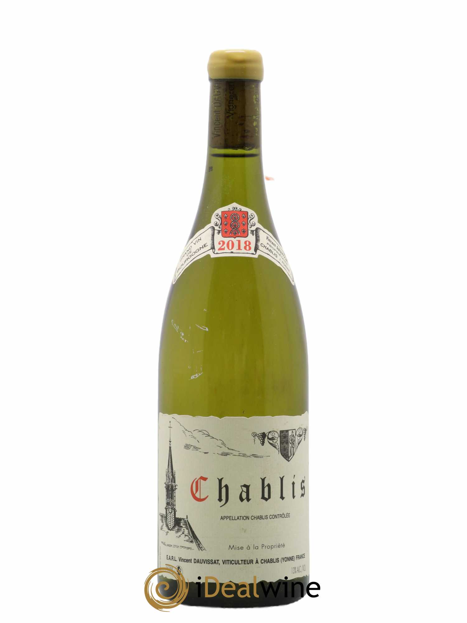 Chablis Vincent Dauvissat (Domaine) 2018 - Lot de 1 bouteille - 0