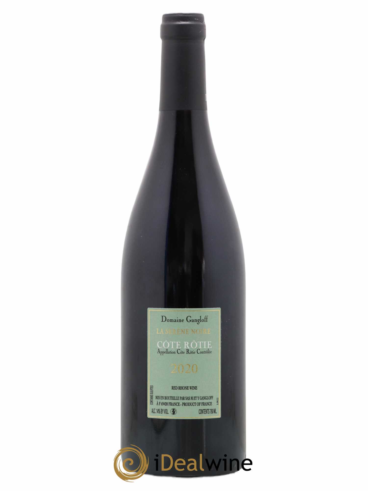 Côte-Rôtie La Sereine Noire Gangloff (Domaine) 2020 - Lot de 1 bouteille - 1