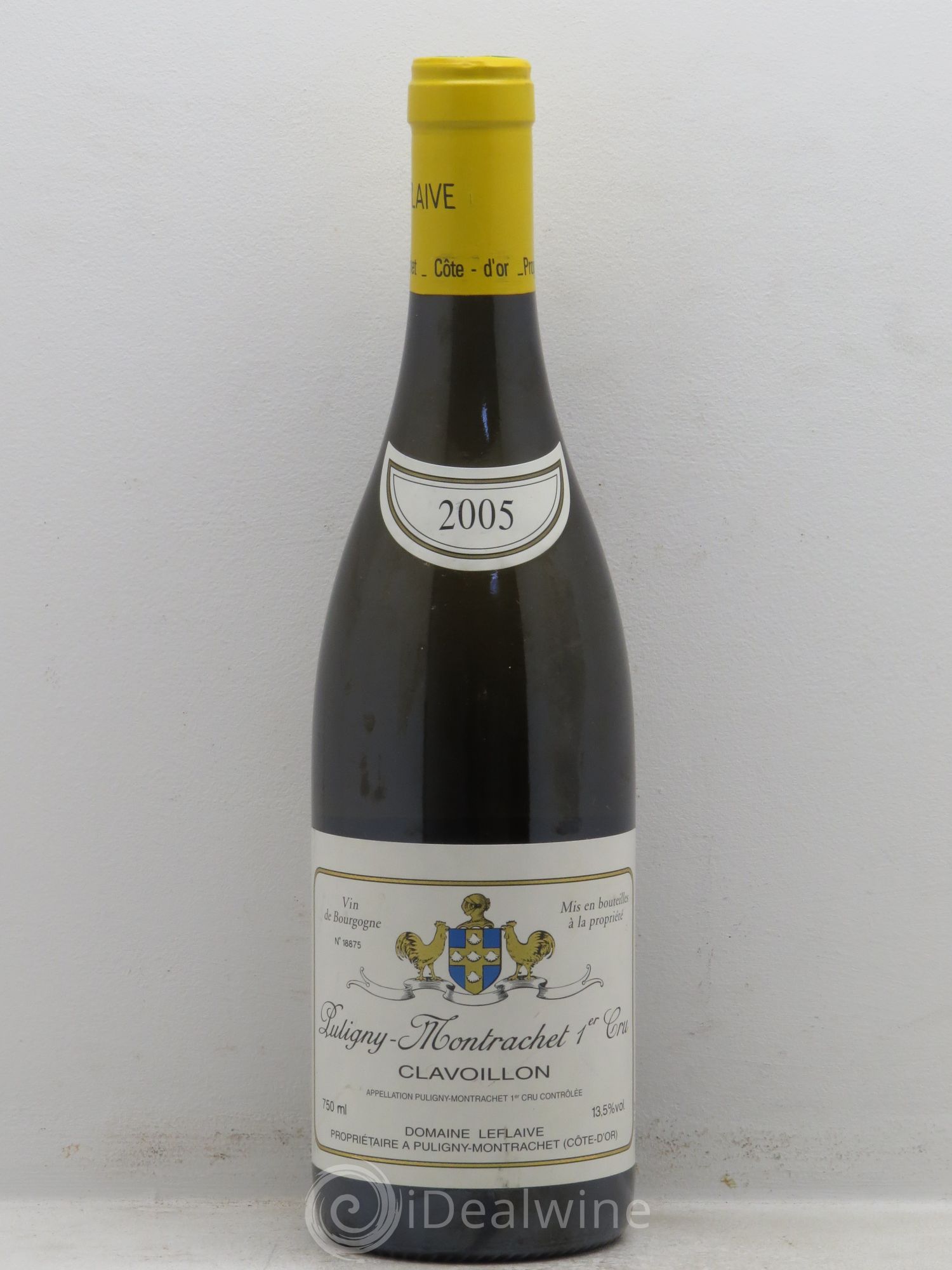 Puligny-Montrachet 1er Cru Clavoillon Leflaive (Domaine) 2005 - Lot de 1 bouteille - 0