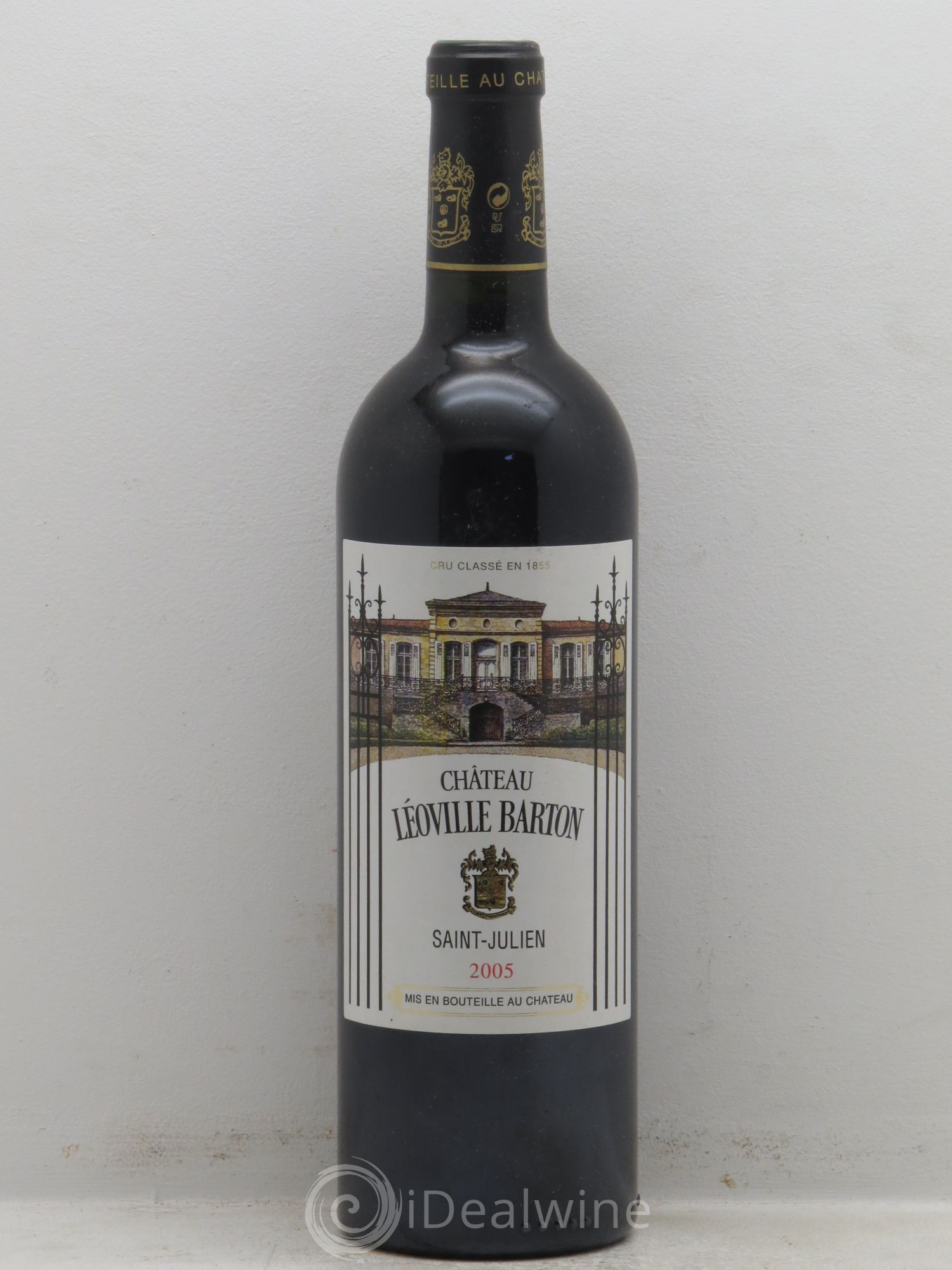 Château Léoville Barton 2ème Grand Cru Classé 2005 - Lot de 1 bouteille - 0