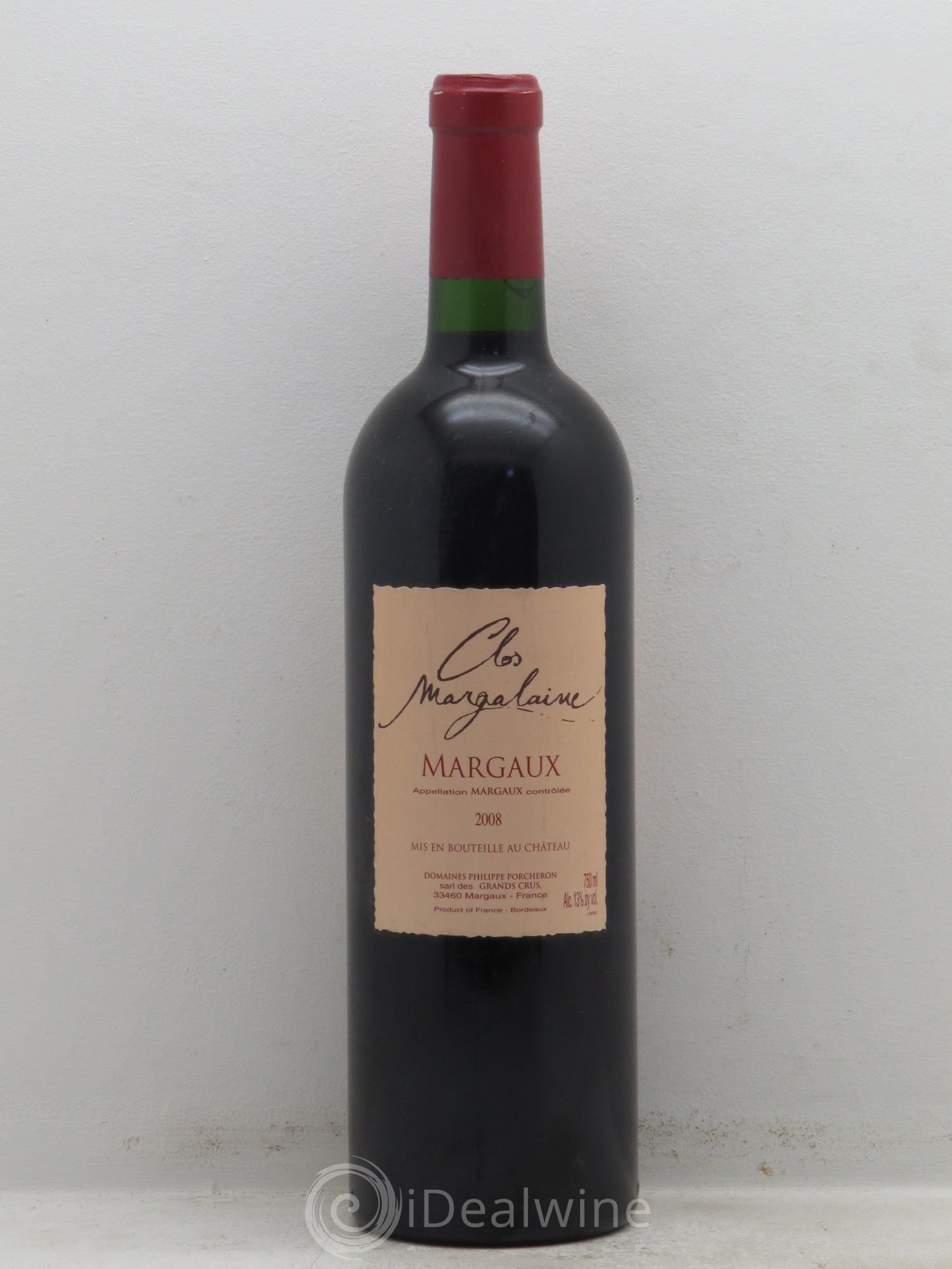 Clos Margalaine 2008 - Lot de 1 bouteille - 0