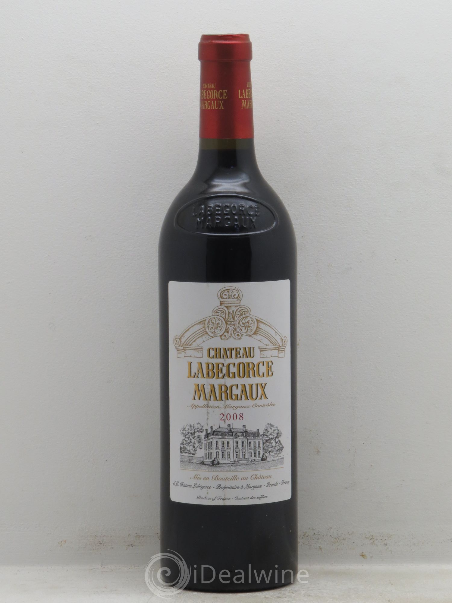 Château Labegorce Cru Bourgeois 2008 - Lot de 1 bouteille - 0