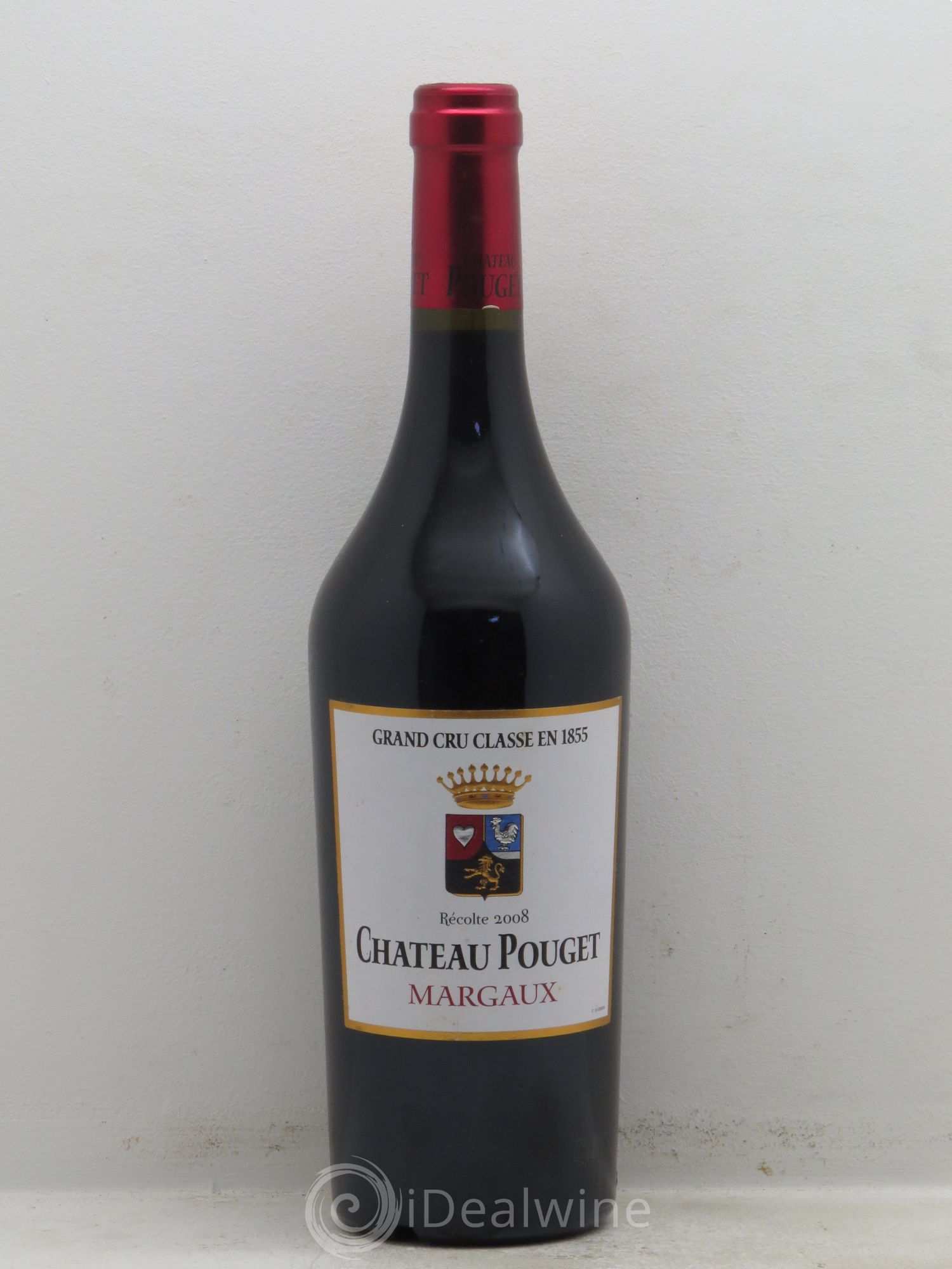 Château Pouget 4ème Grand Cru Classé 2008 - Lot de 1 bouteille - 0
