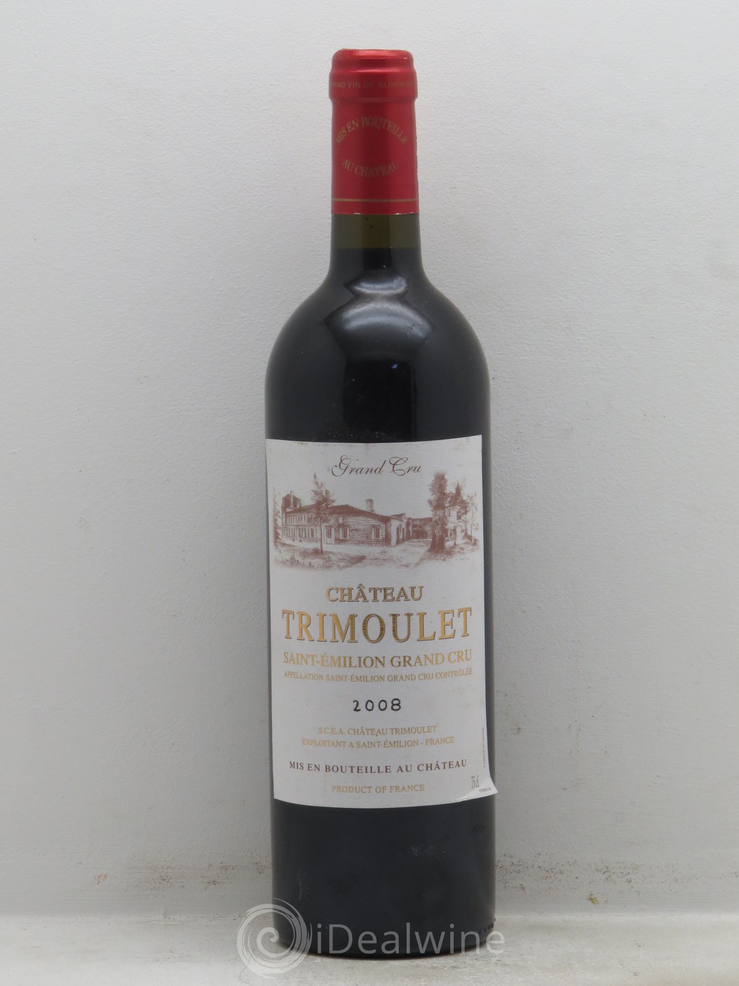 Château Trimoulet 2008 - Lot de 1 bouteille - 0