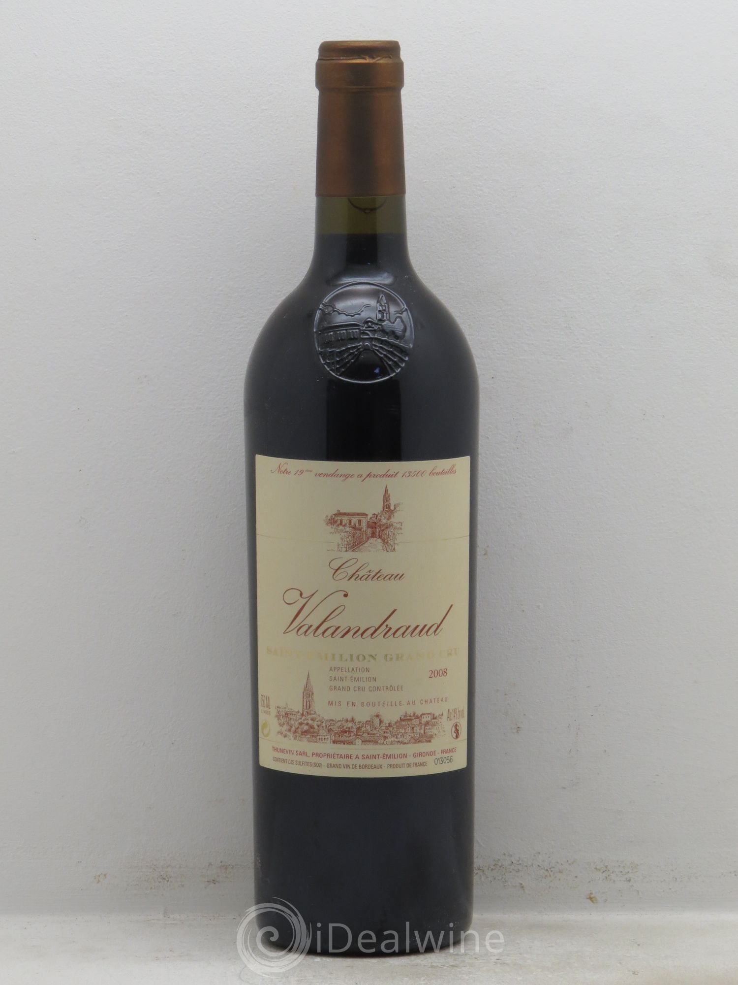 Château de Valandraud 2008 - Lot de 1 bouteille - 0