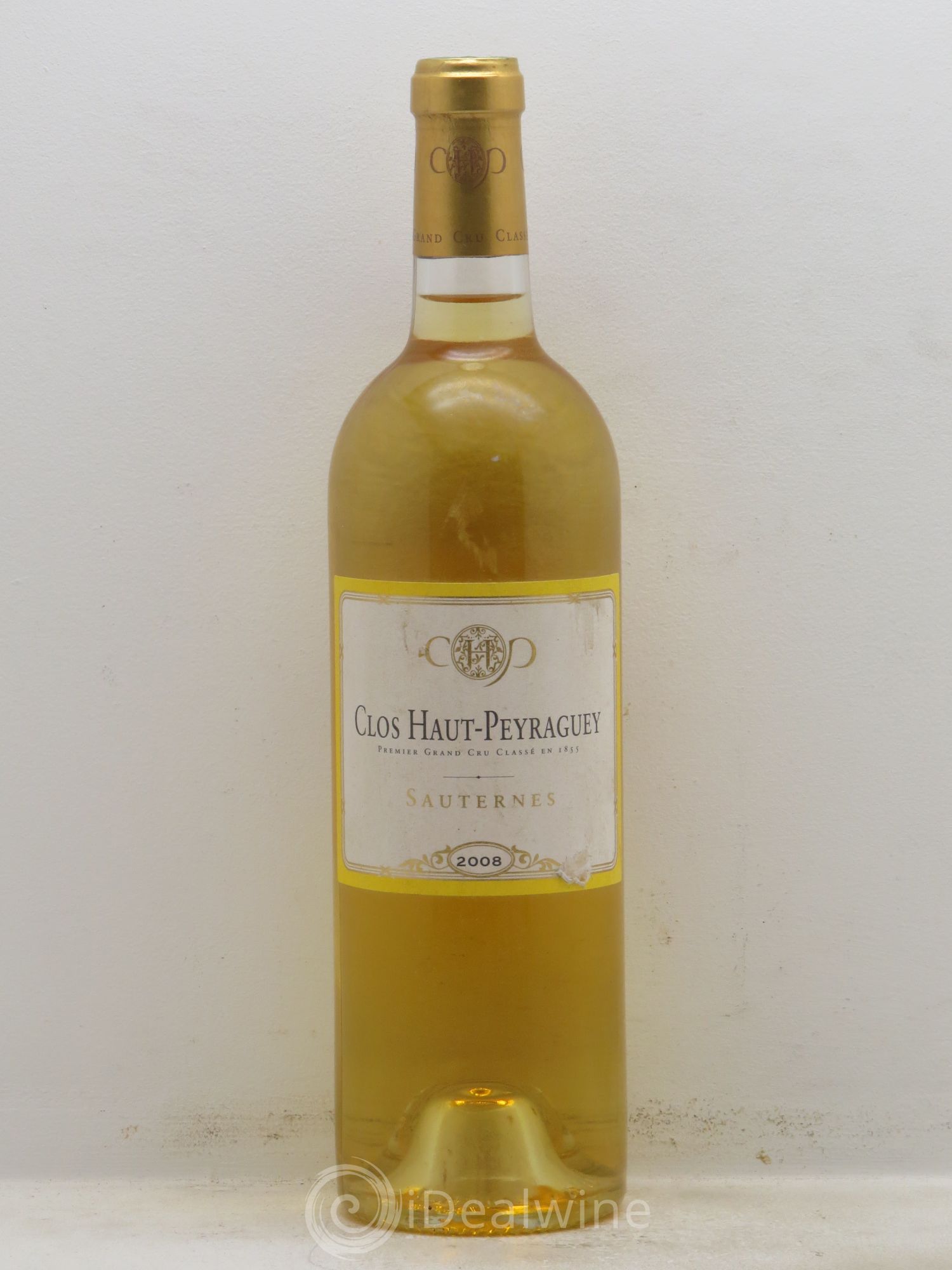 Clos Haut-Peyraguey 1er Grand Cru Classé 2008 - Lotto di 1 bottiglia - 0