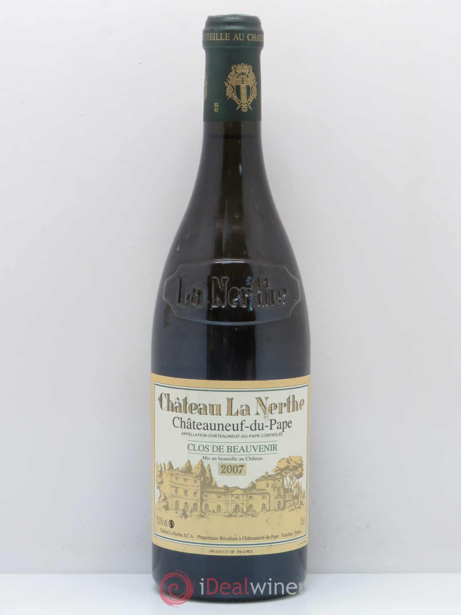 Châteauneuf-du-Pape Clos de Beauvenir Famille Richard 2007 - Lot de 1 bouteille - 0