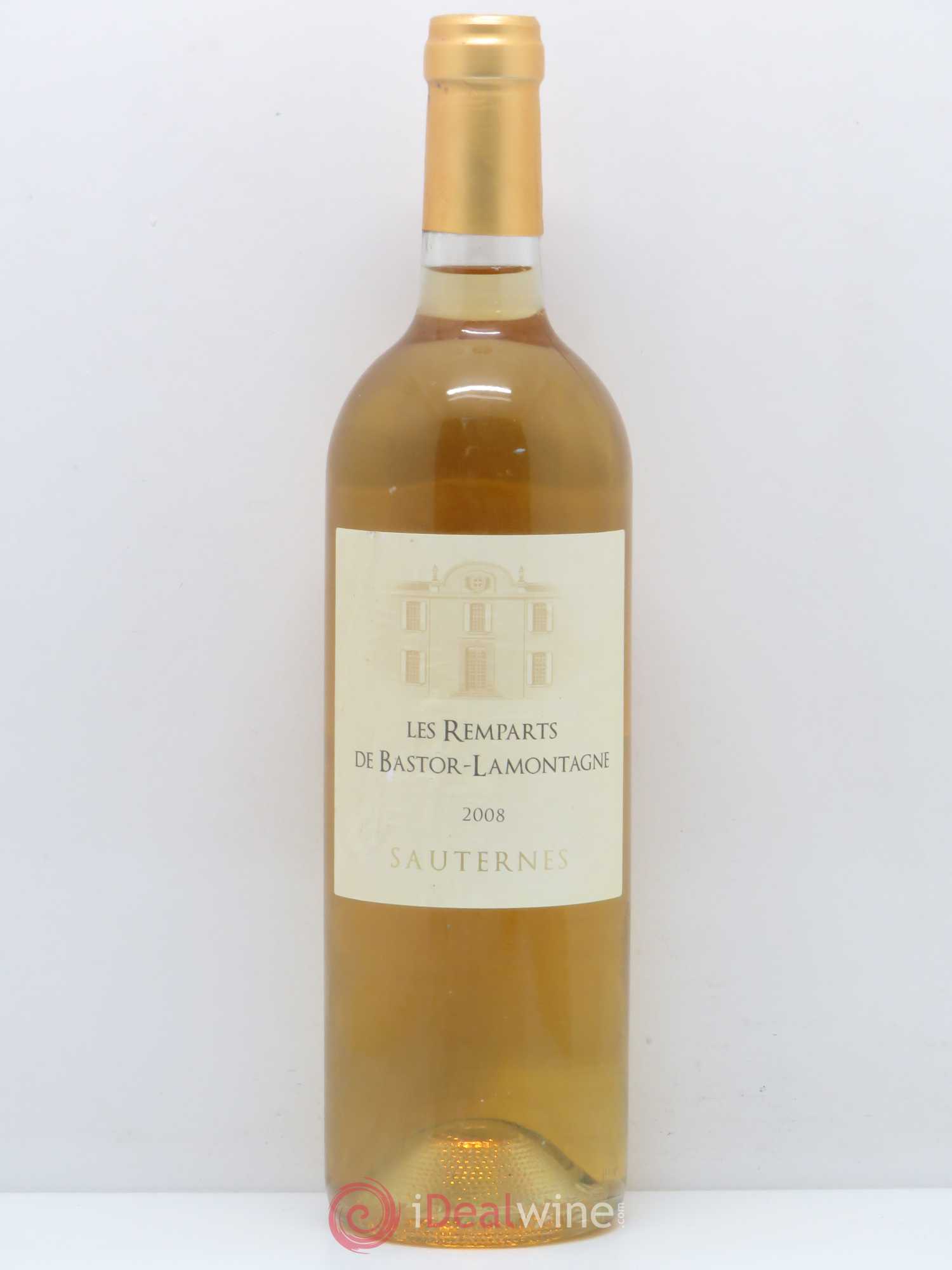 Sauternes Les Remparts de Bastor Lamontagne (sans prix de réserve) 2008 - Posten von 1 Flasche - 0
