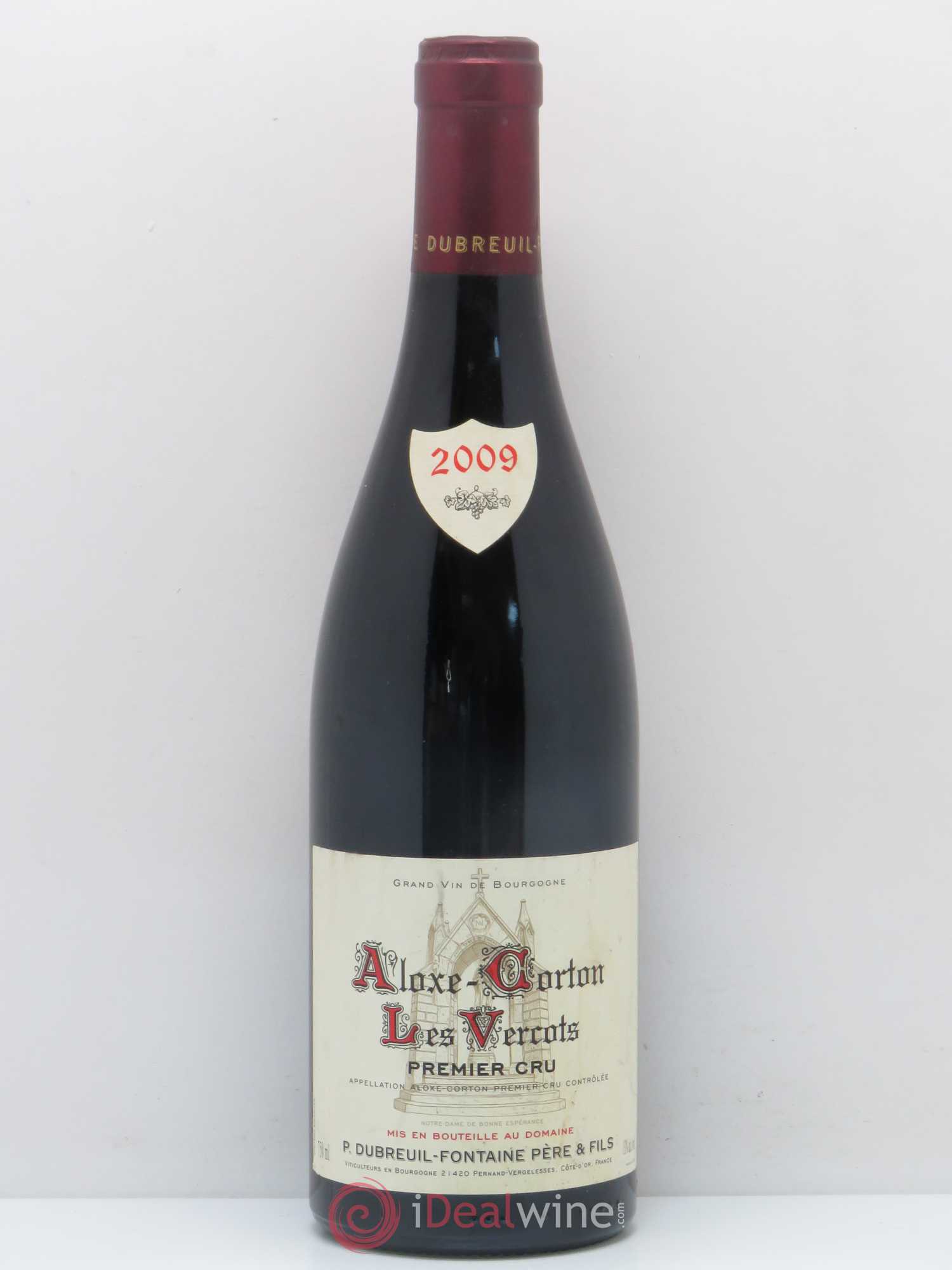 Aloxe-Corton 1er Cru Les Vercots Dubreuil Fontaine 2009 - Posten von 1 Flasche - 0