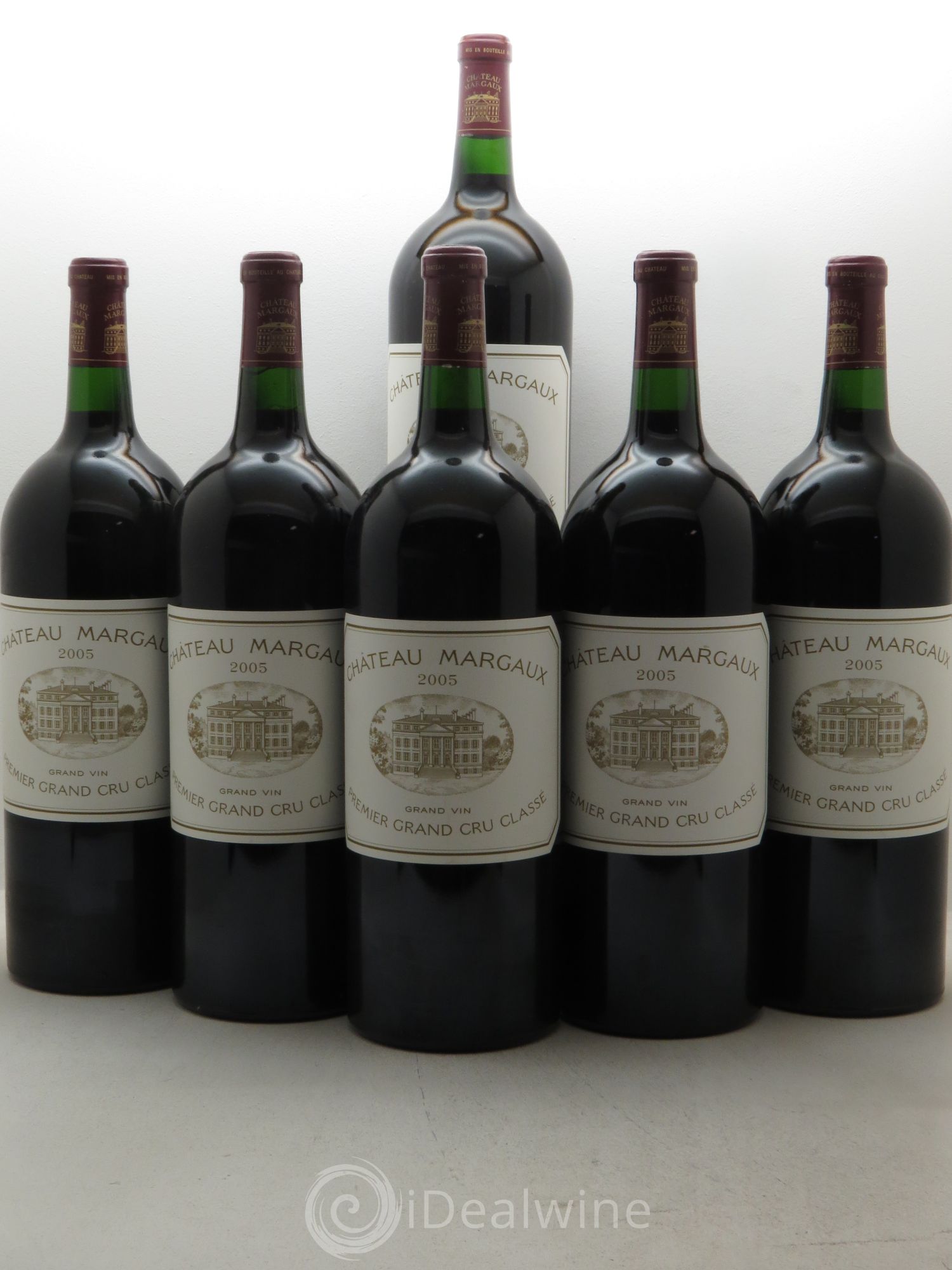 Château Margaux 1er Grand Cru Classé 2005 - Lot de 6 magnums - 0