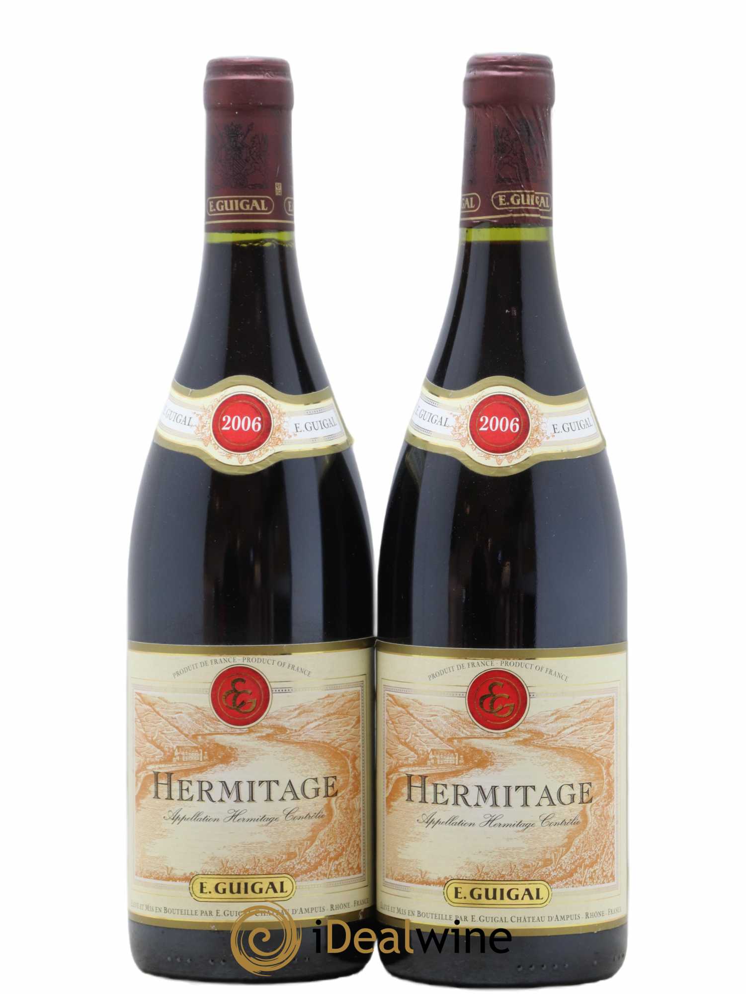 Hermitage Guigal 2006 - Lot of 2 bottles - 0