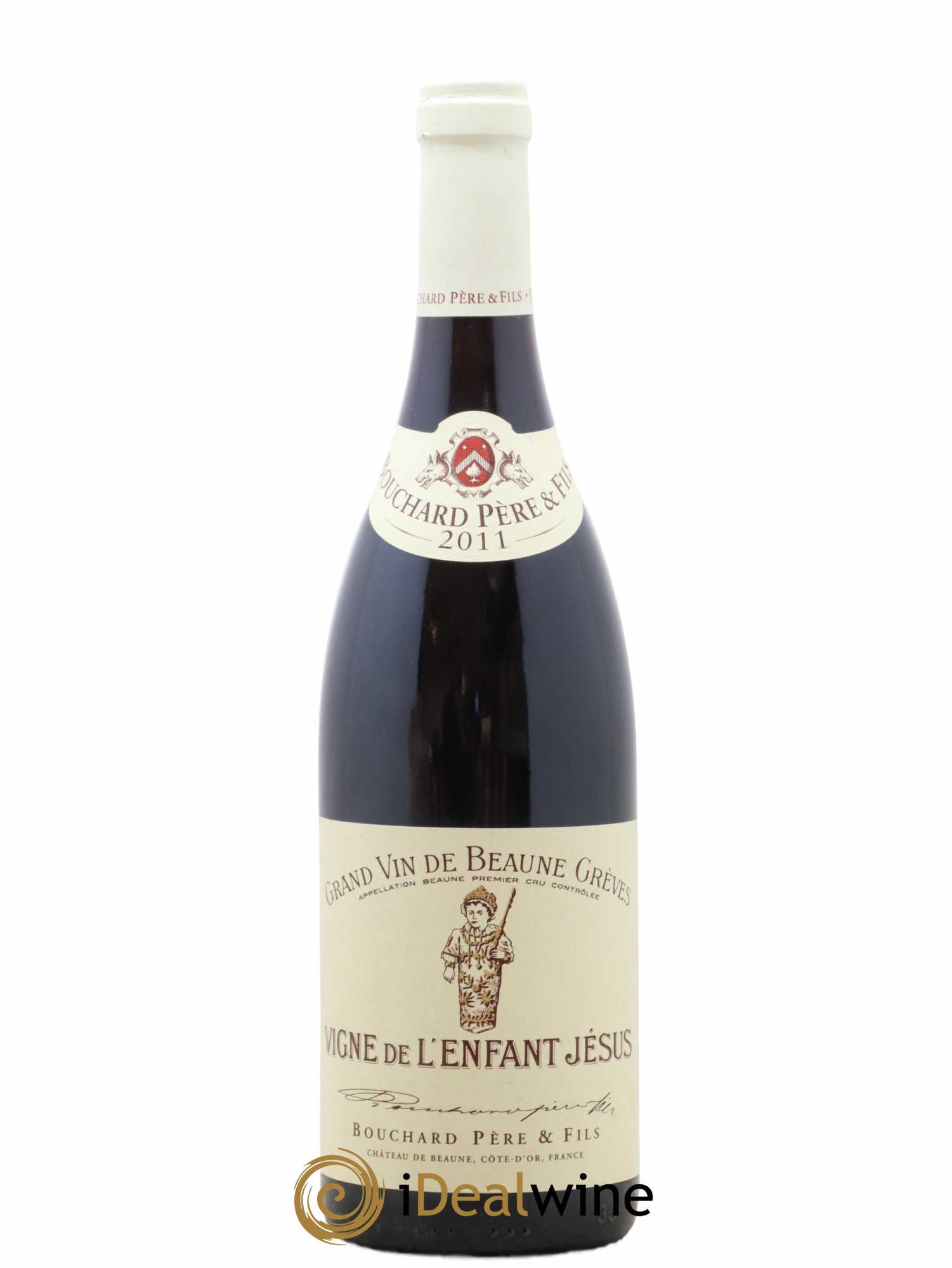 Beaune 1er Cru Grèves - Vigne de l'Enfant Jésus Bouchard Père & Fils 2011 - Lot de 1 bouteille - 0