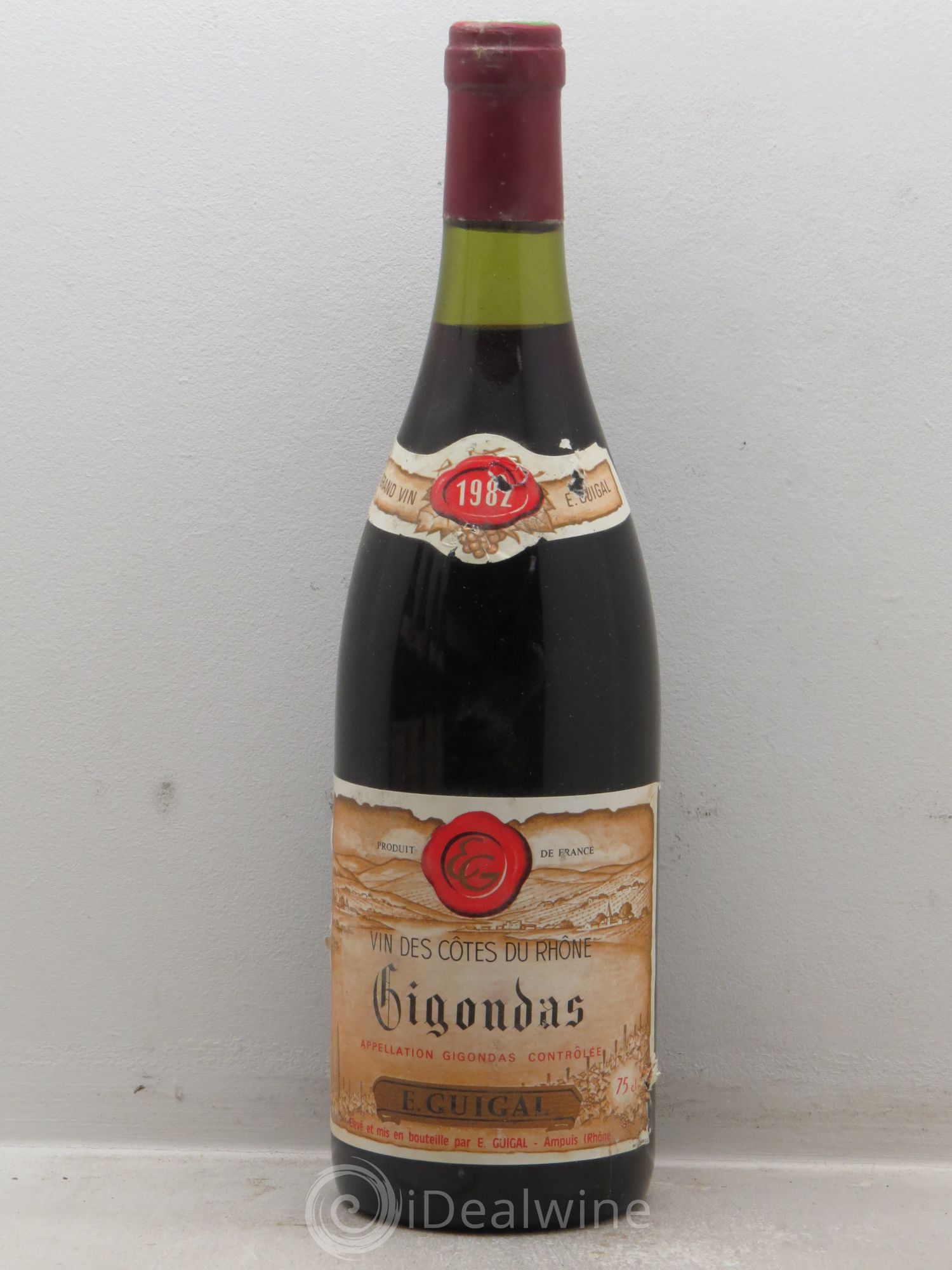 Gigondas (sans prix de réserve-no reserve) 1982 - Posten von 1 Flasche - 0