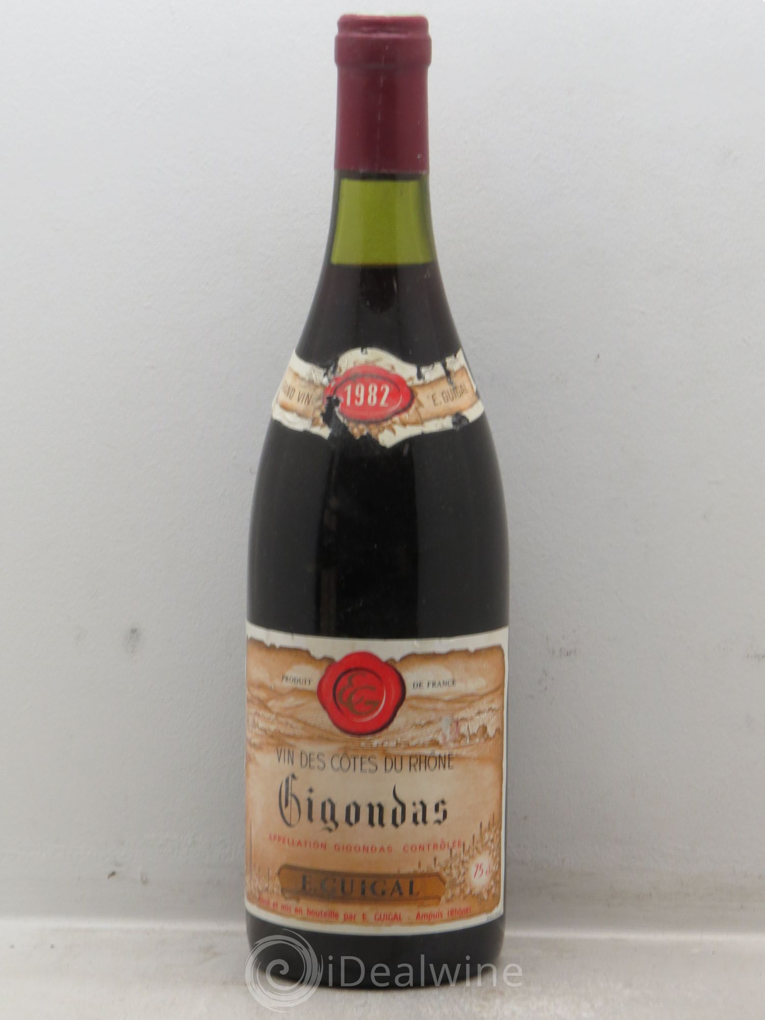 Gigondas (sans prix de réserve-no reserve) 1982 - Posten von 1 Flasche - 0