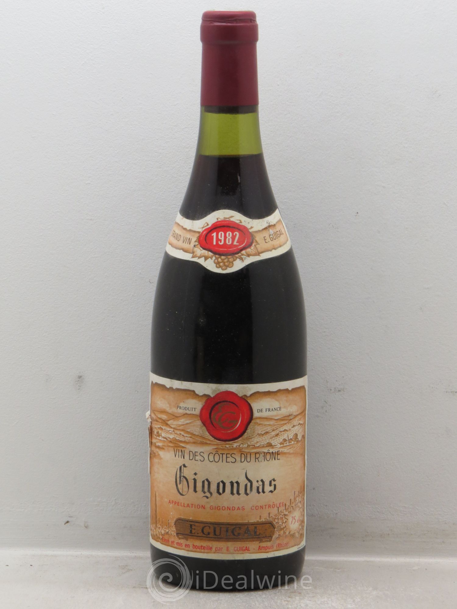 Gigondas (sans prix de réserve-no reserve) 1982 - Posten von 1 Flasche - 0