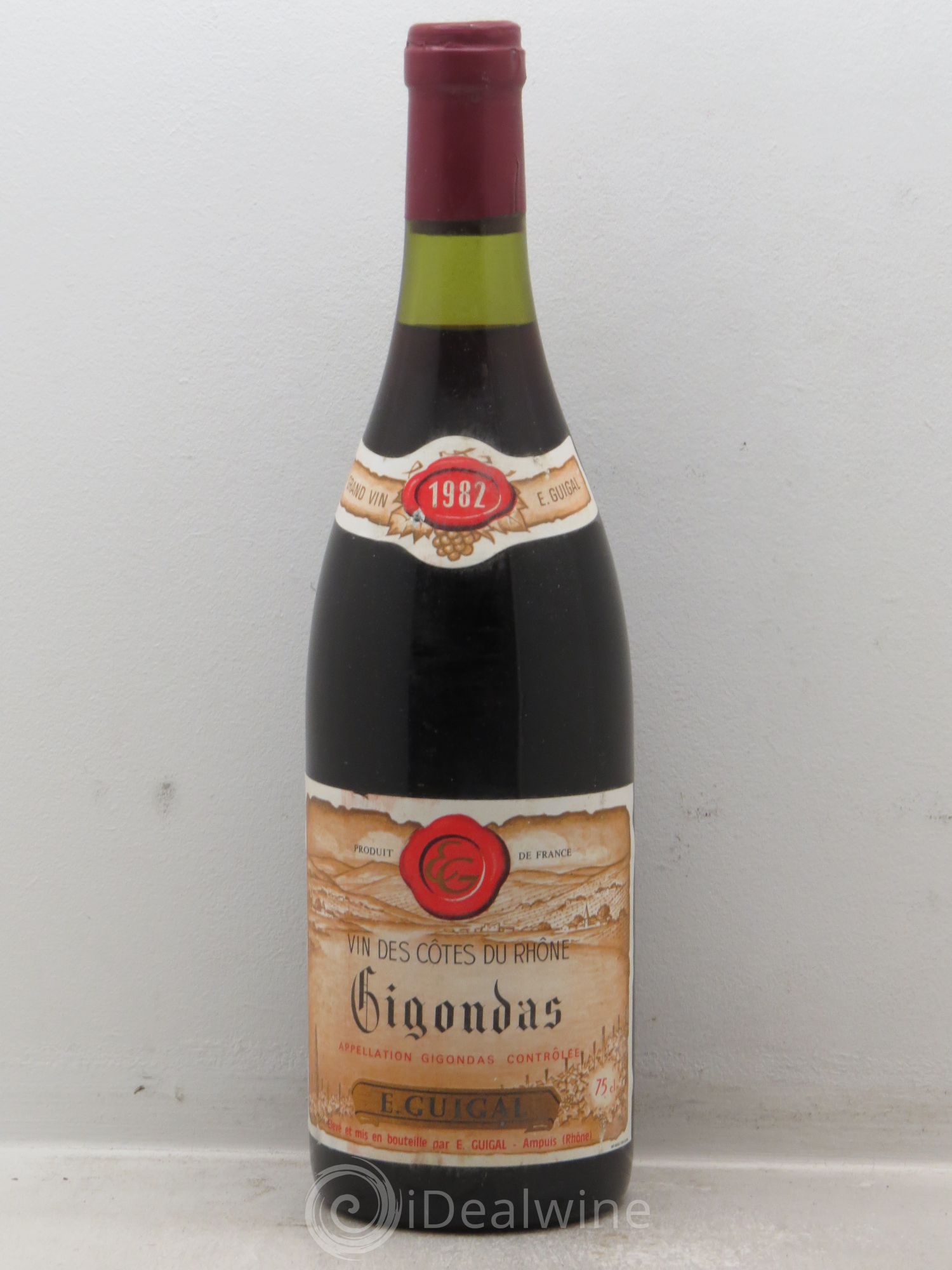Gigondas (sans prix de réserve-no reserve) 1982 - Posten von 1 Flasche - 0