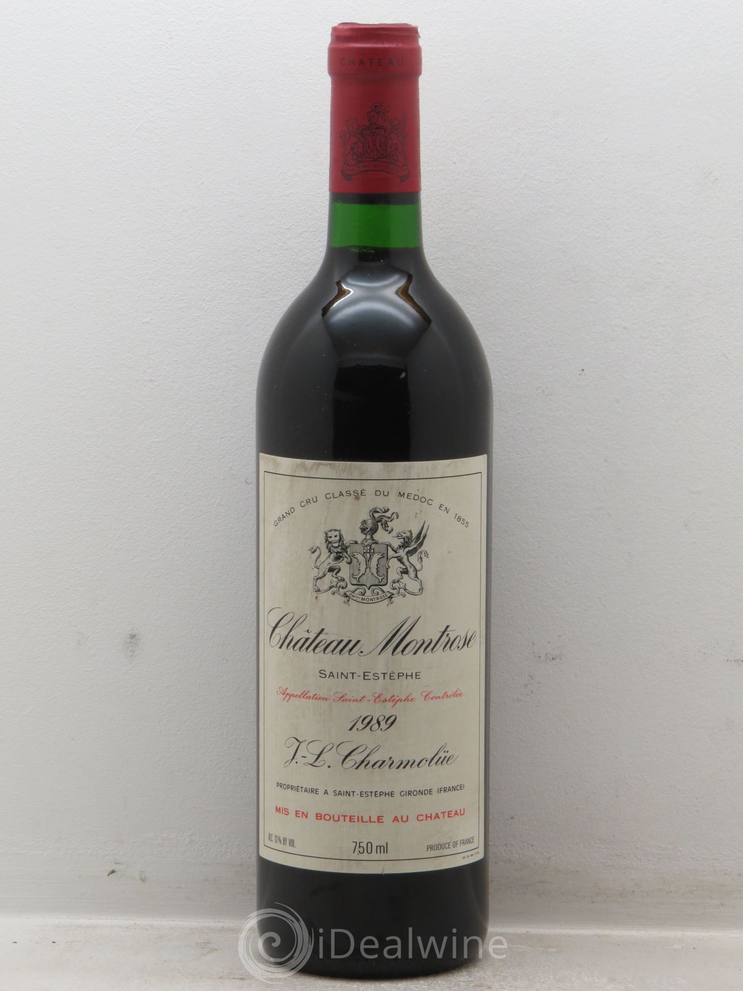 Château Montrose 2ème Grand Cru Classé 1989 - Lot de 1 bouteille - 0