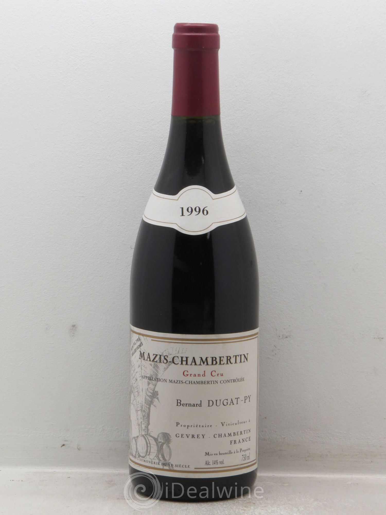 Mazis-Chambertin Grand Cru Vieilles Vignes Dugat-Py Vieille Vigne 1996 - Lot de 1 bouteille - 0