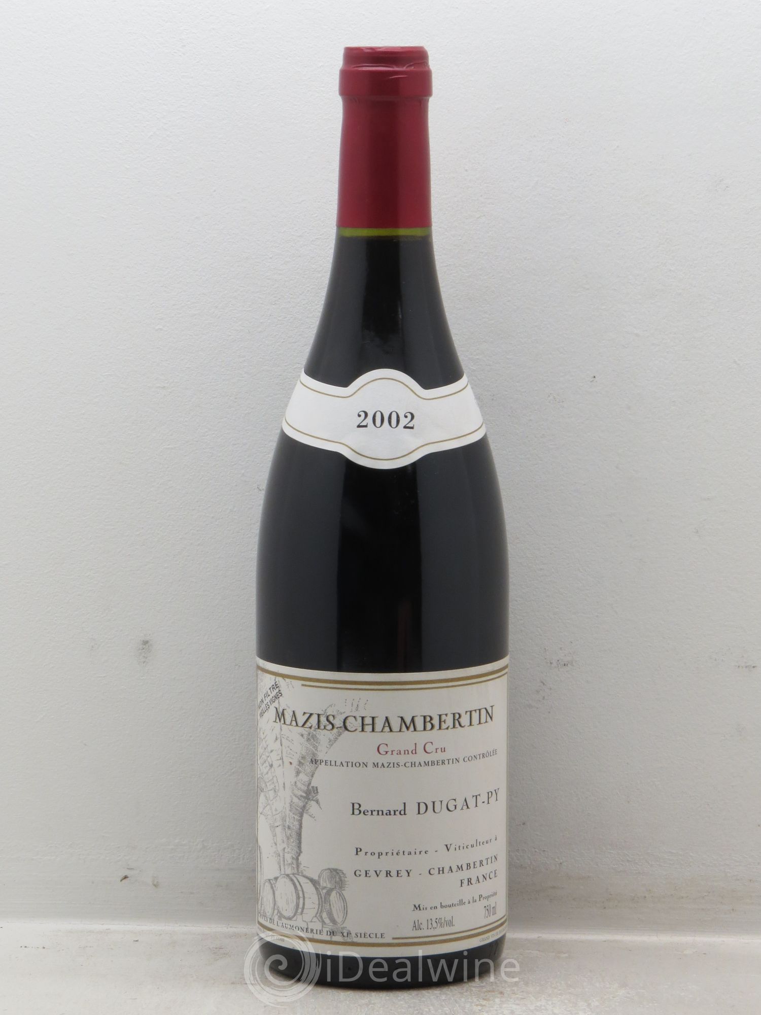 Mazis-Chambertin Grand Cru Vieilles Vignes Dugat-Py Vieille Vigne 2002 - Lot de 1 bouteille - 0