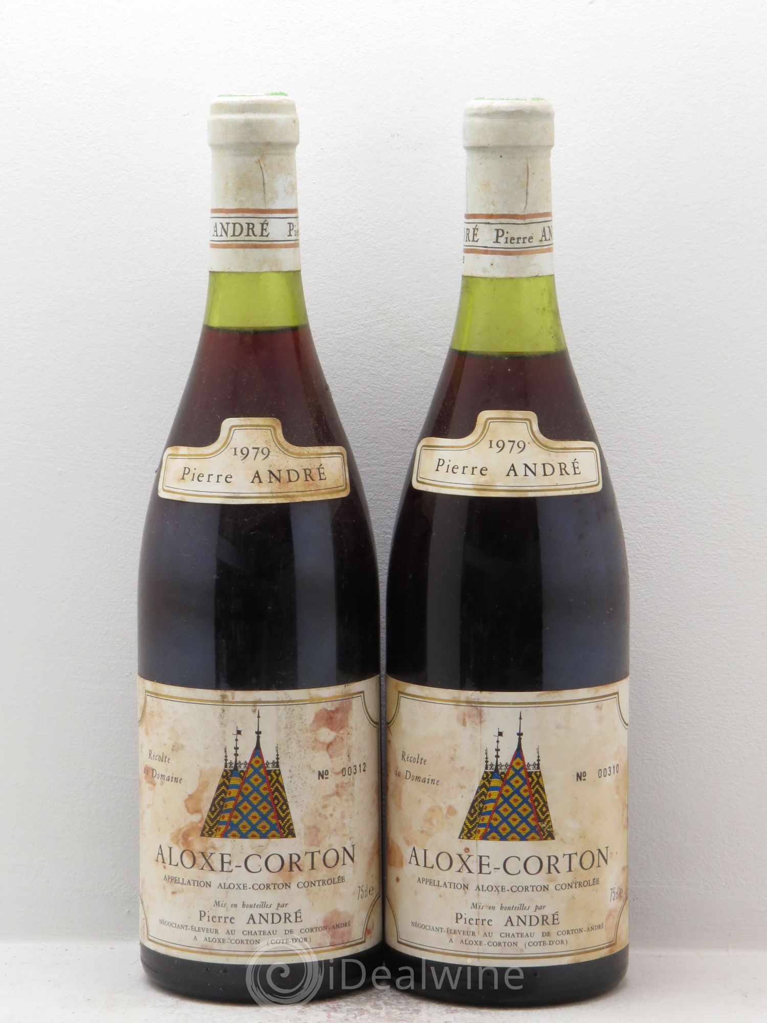 Aloxe-Corton Pierre André (sans prix de réserve) 1979 - Posten von 2 Flaschen - 0
