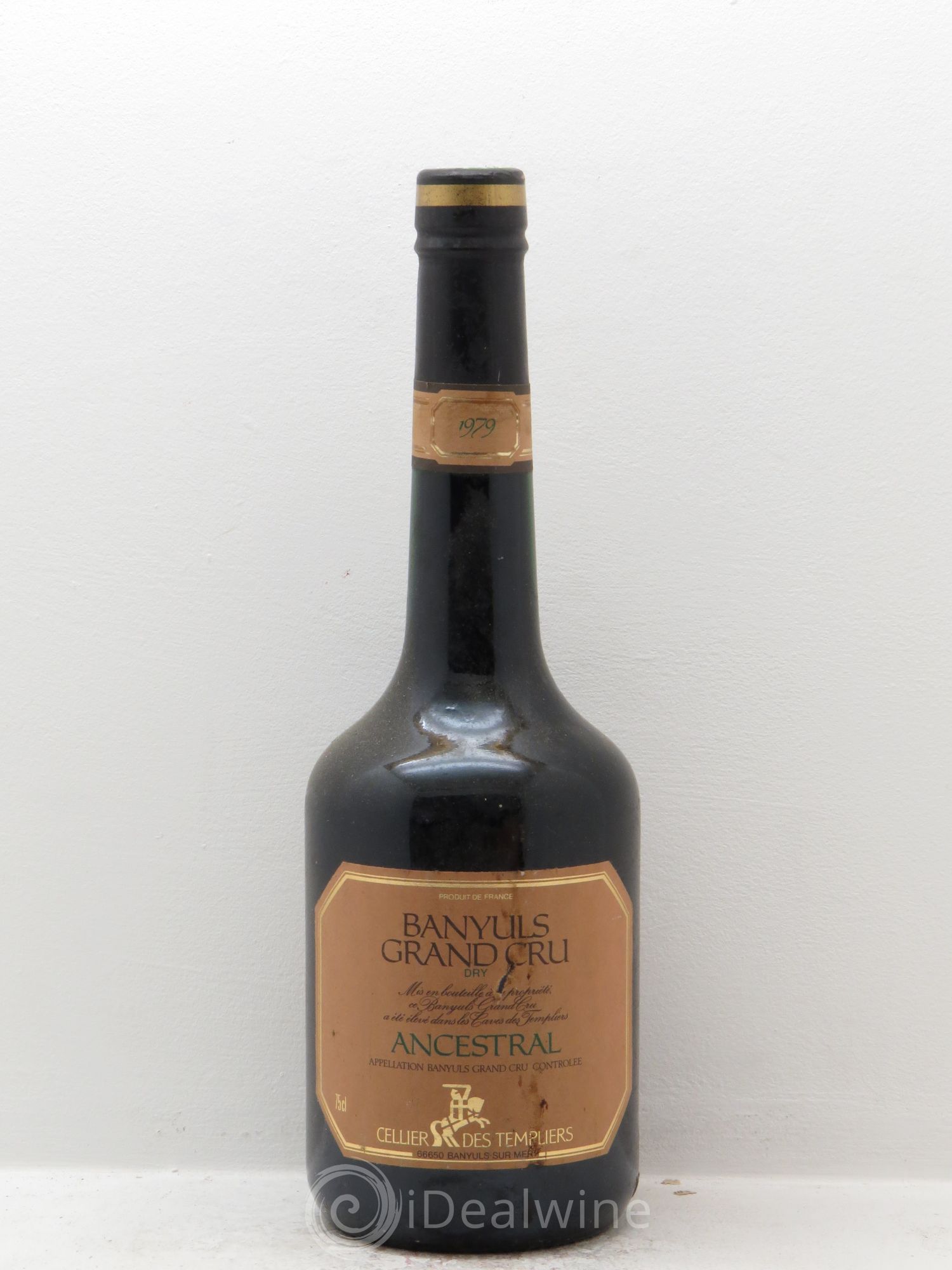 Banyuls Cru Ancestral Celliers des templiers 1979 - Posten von 1 Flasche - 0