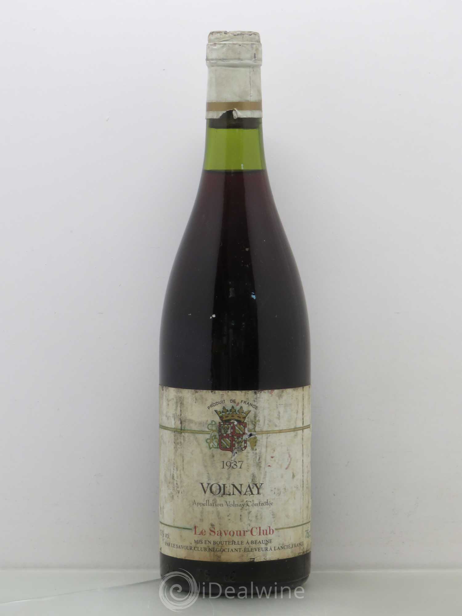 Volnay Savour Club 1987 - Lot de 1 bouteille - 0