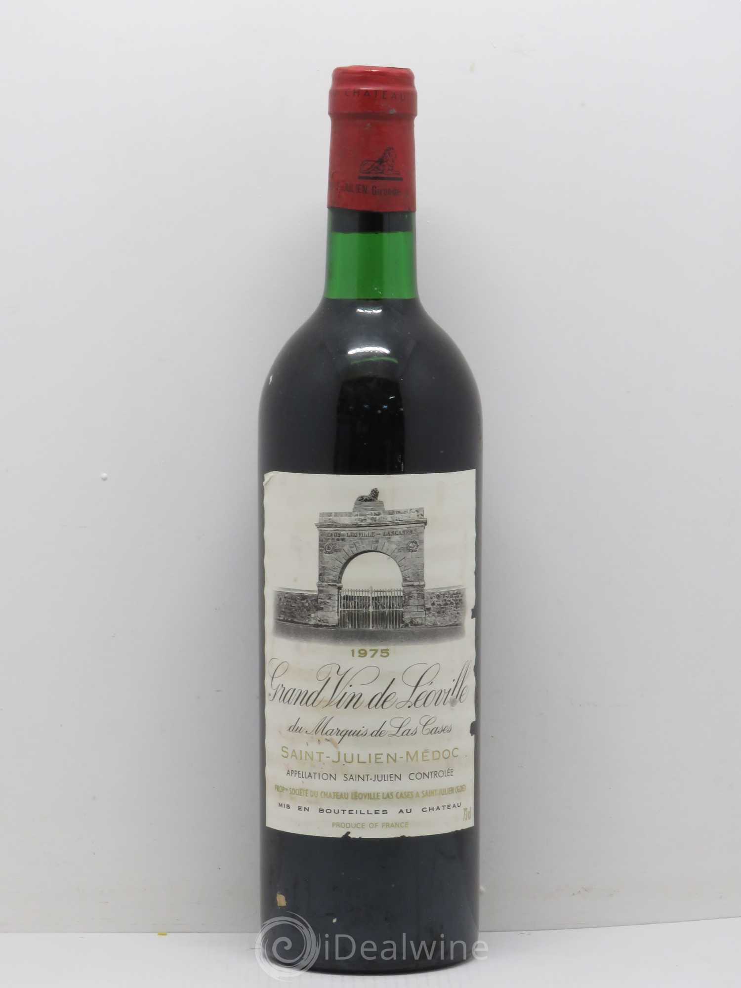 Château Léoville Las Cases 2ème Grand Cru Classé 1975 - Lot de 1 bouteille - 0