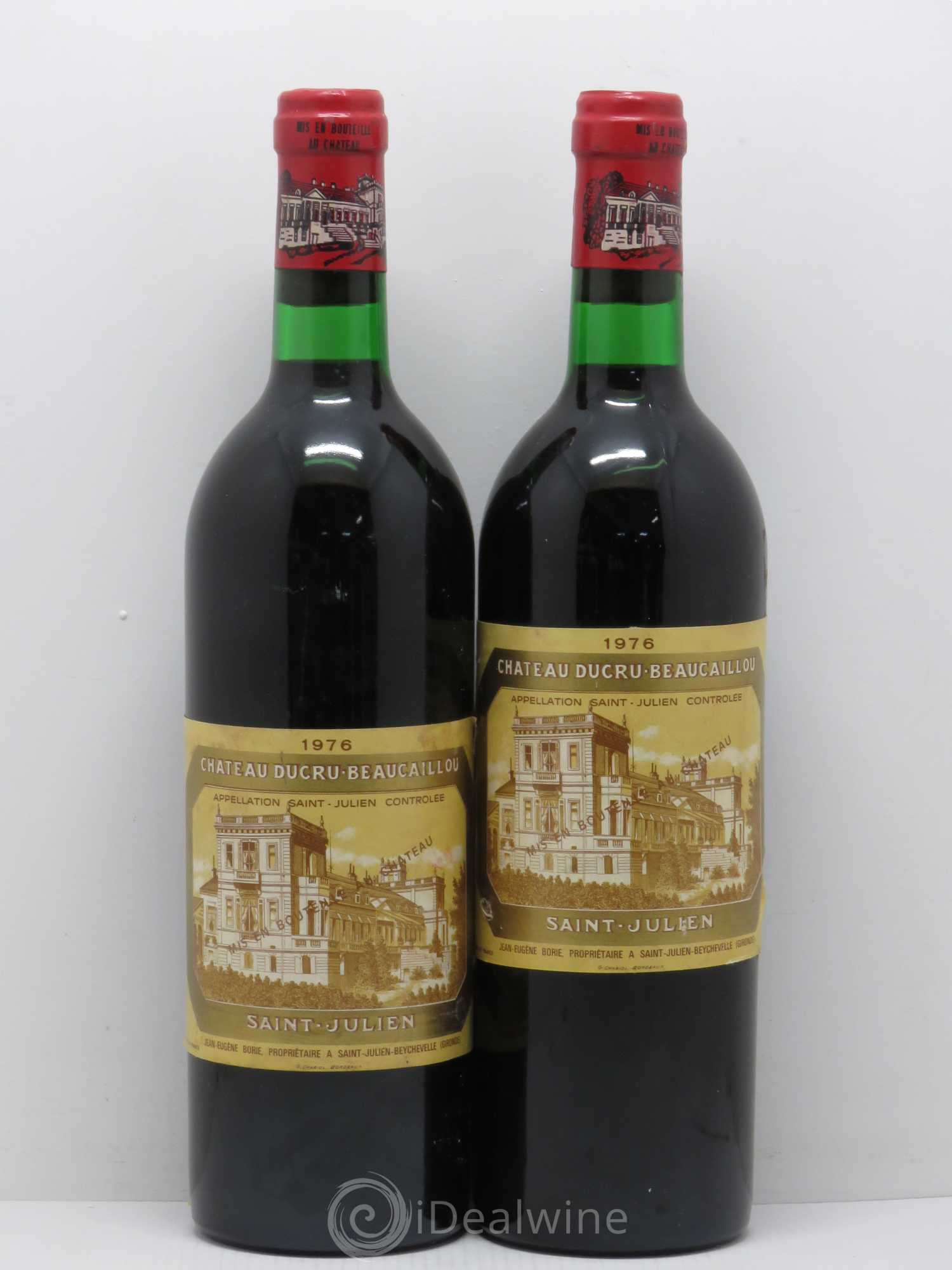 Château Ducru Beaucaillou 2ème Grand Cru Classé 1976 - Lot de 2 bouteilles - 0