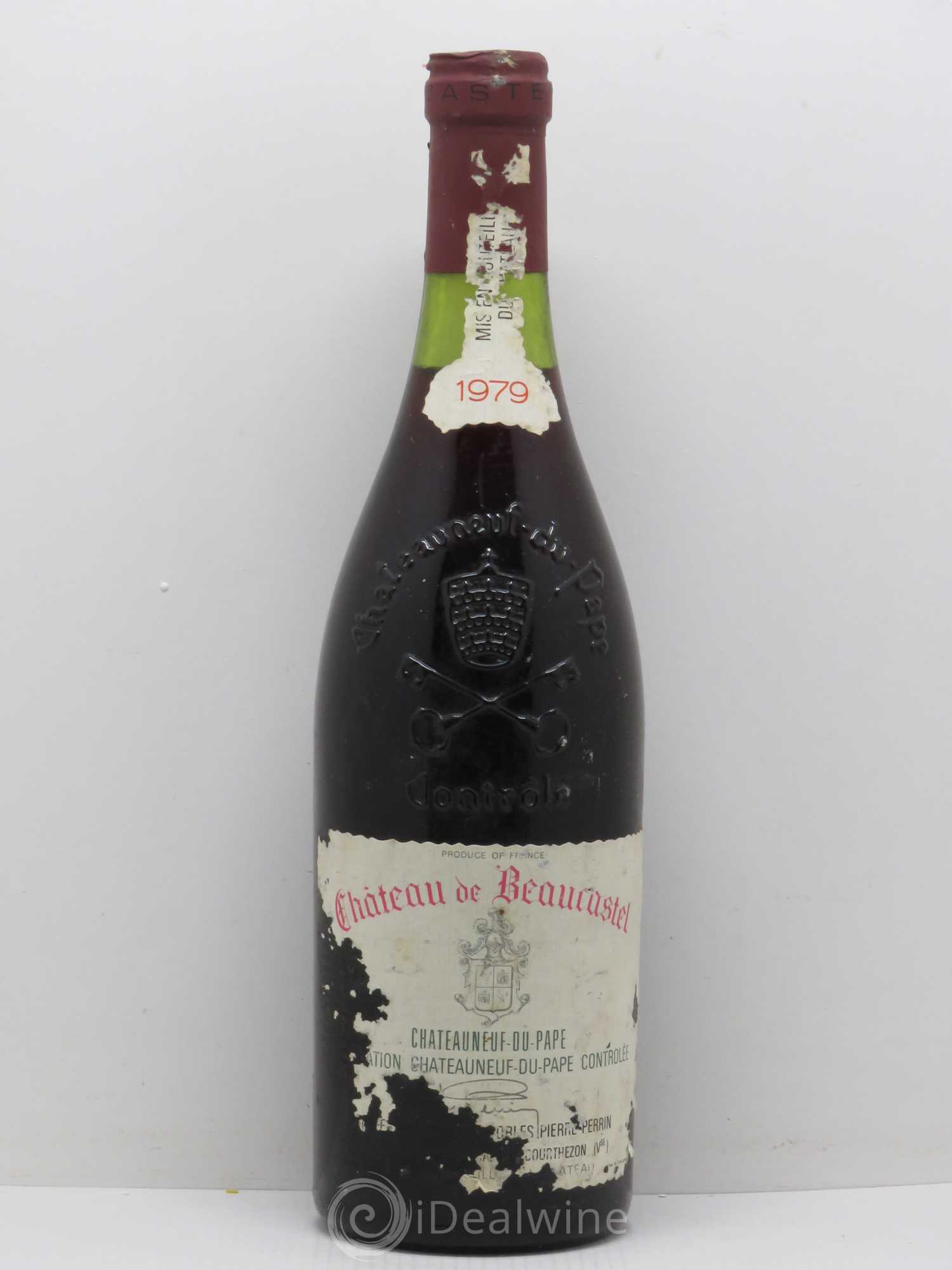 Châteauneuf-du-Pape Château de Beaucastel Famille Perrin 1979 - Lot de 1 bouteille - 0