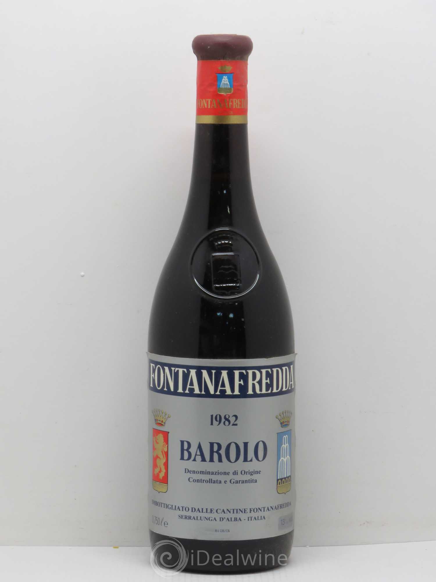 Barolo Fontanafredda 1982 - Lot de 1 bouteille - 0