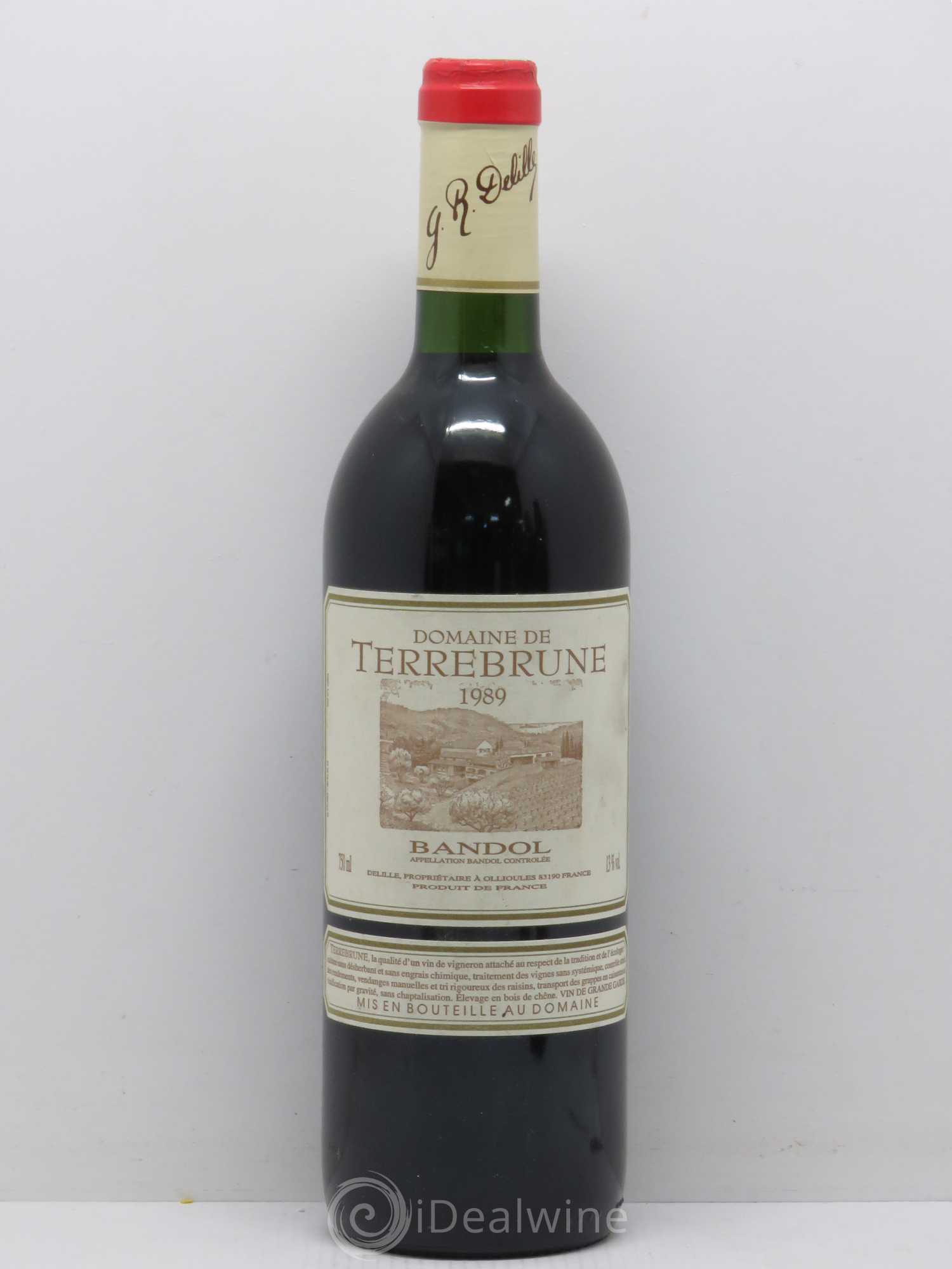 Bandol Domaine De Terrebrune 1989 - Lot de 1 bouteille - 0