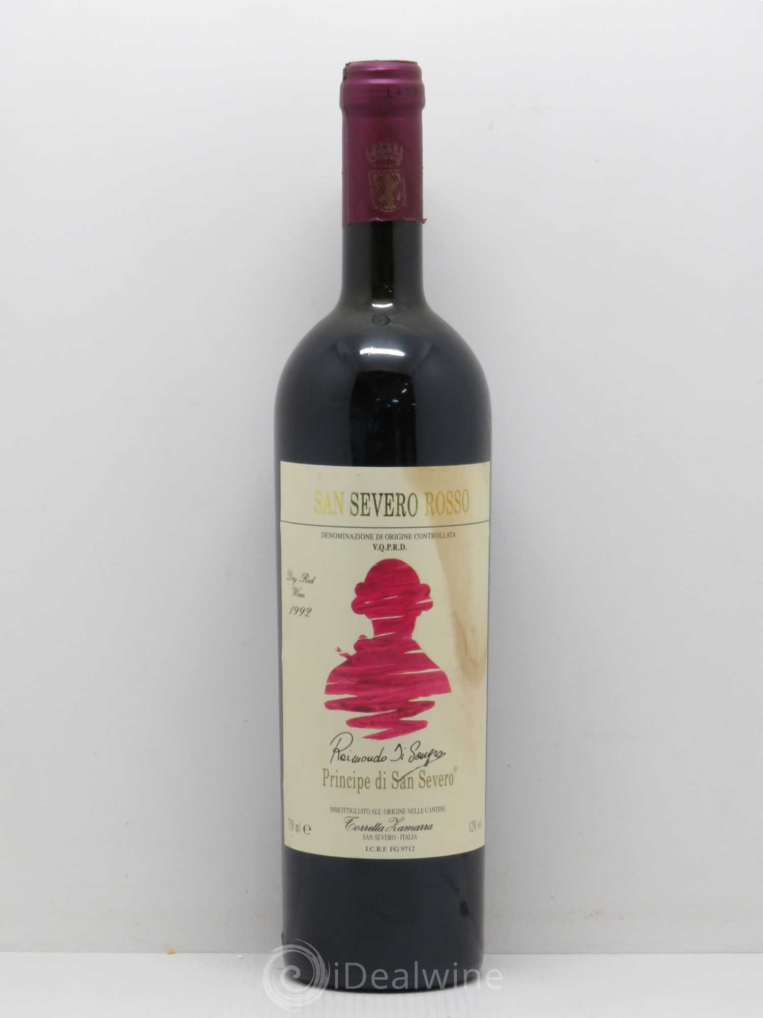 Italie San Severo rosso 1992 - Posten von 1 Flasche - 0