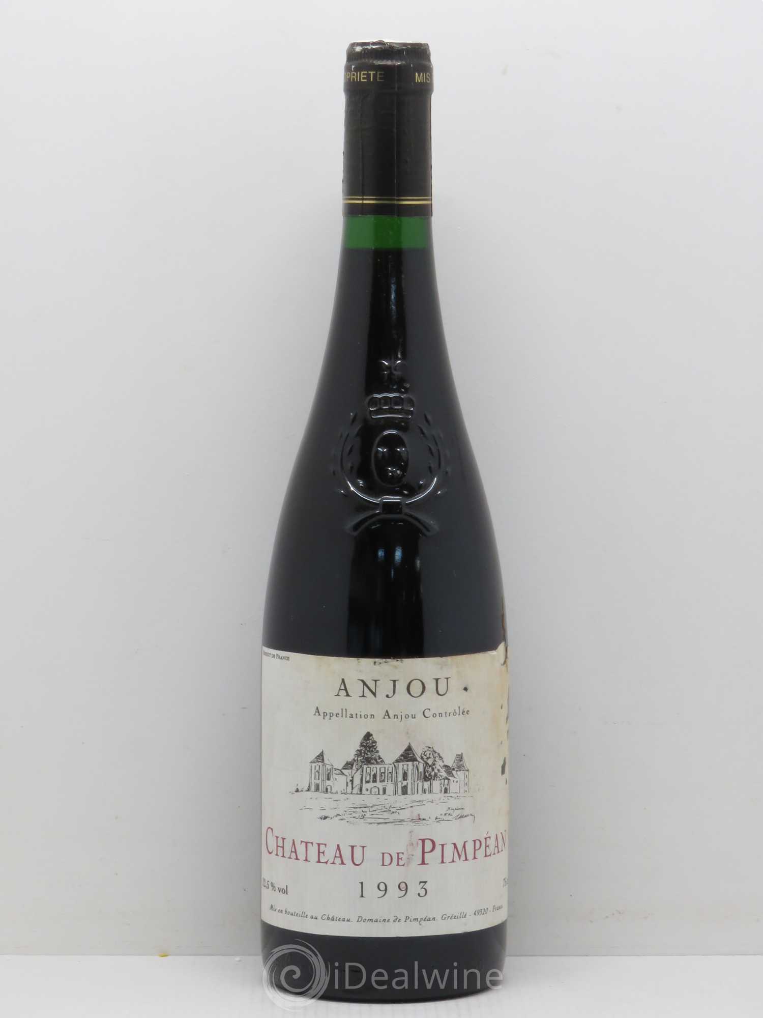 Anjou Chateau De Pimpean 1993 - Lot de 1 bouteille - 0