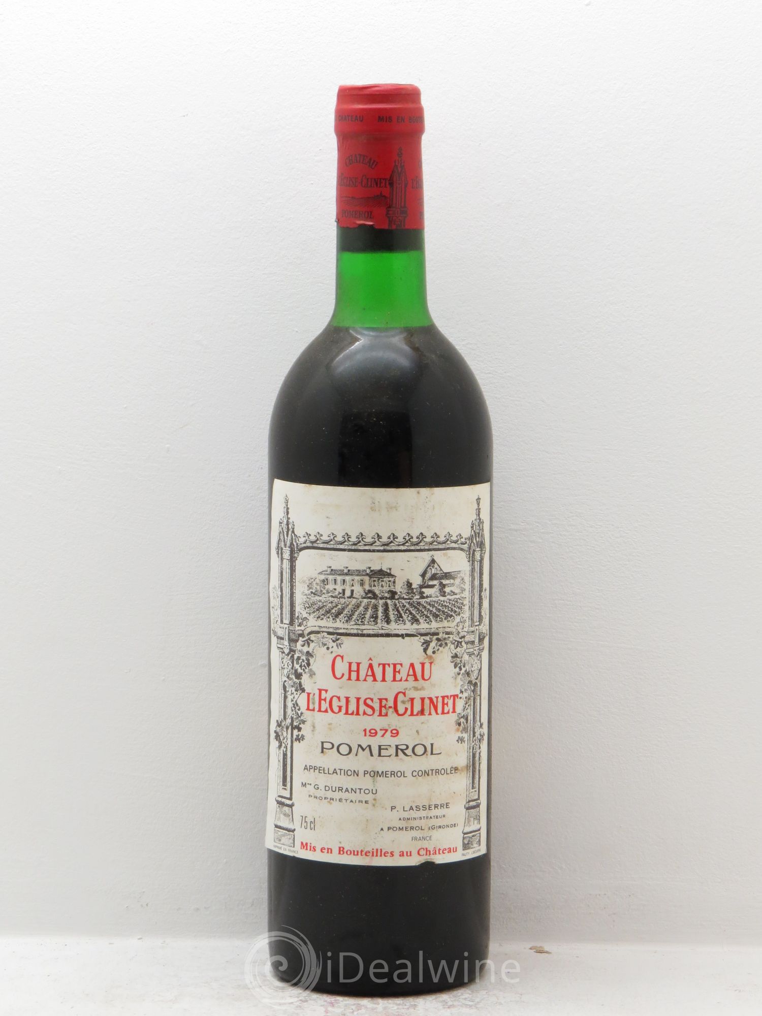 Château l' Église Clinet 1979 - Lot de 6 bouteilles - 0