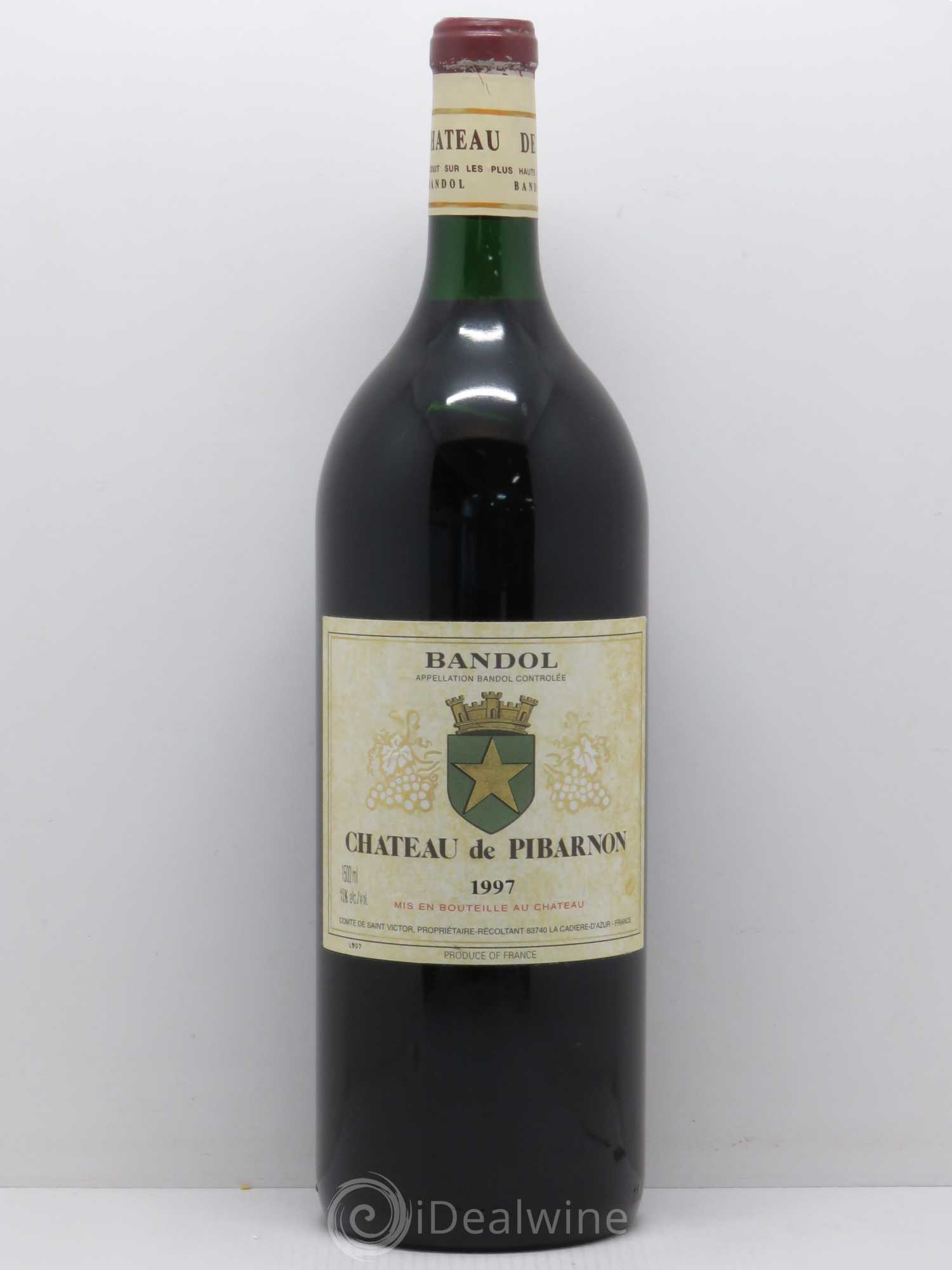 Bandol Château de Pibarnon Comte de Saint-Victor 1997 - Lot de 1 magnum - 0