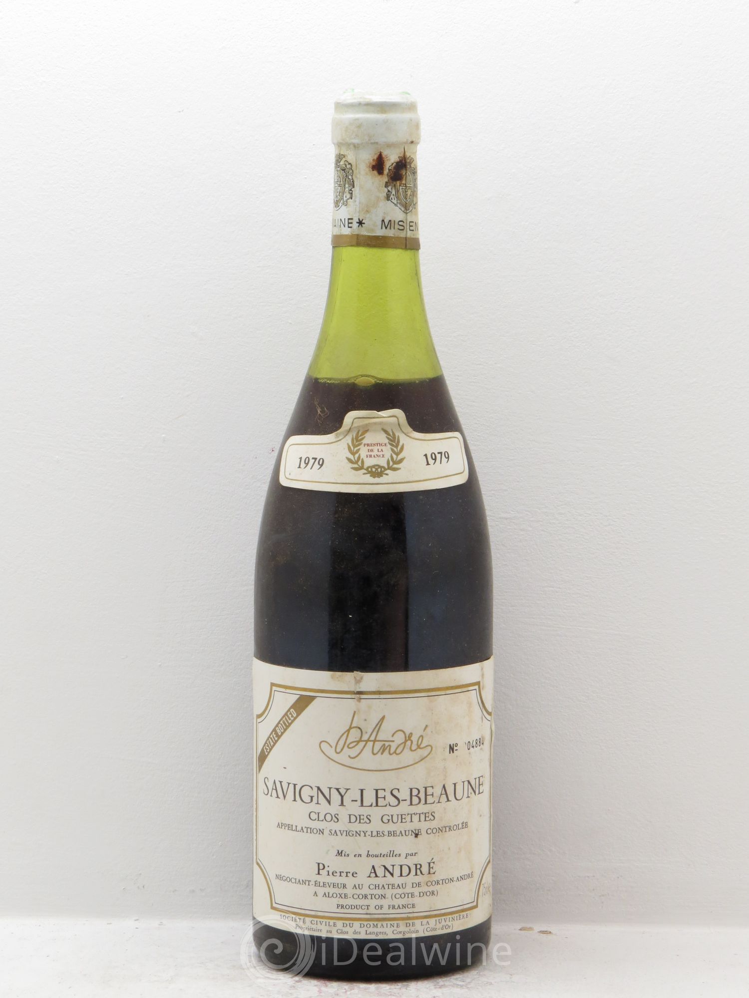 Savigny-lès-Beaune Clos des Guettes Pierre André (sans prix de réserve) 1979 - Posten von 1 Flasche - 0