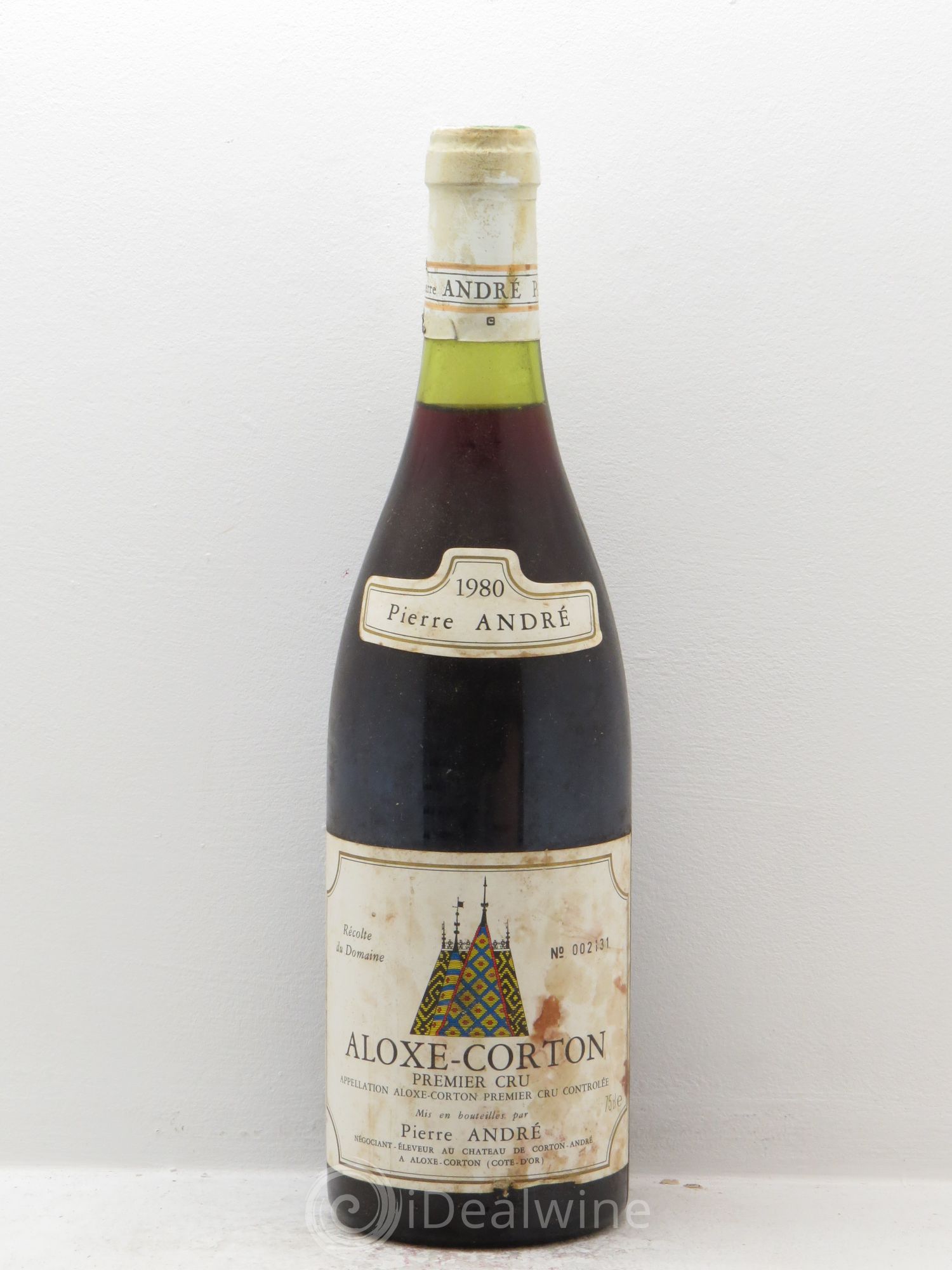 Aloxe-Corton 1er Cru Pierre André 1980 - Lot de 1 bouteille - 0