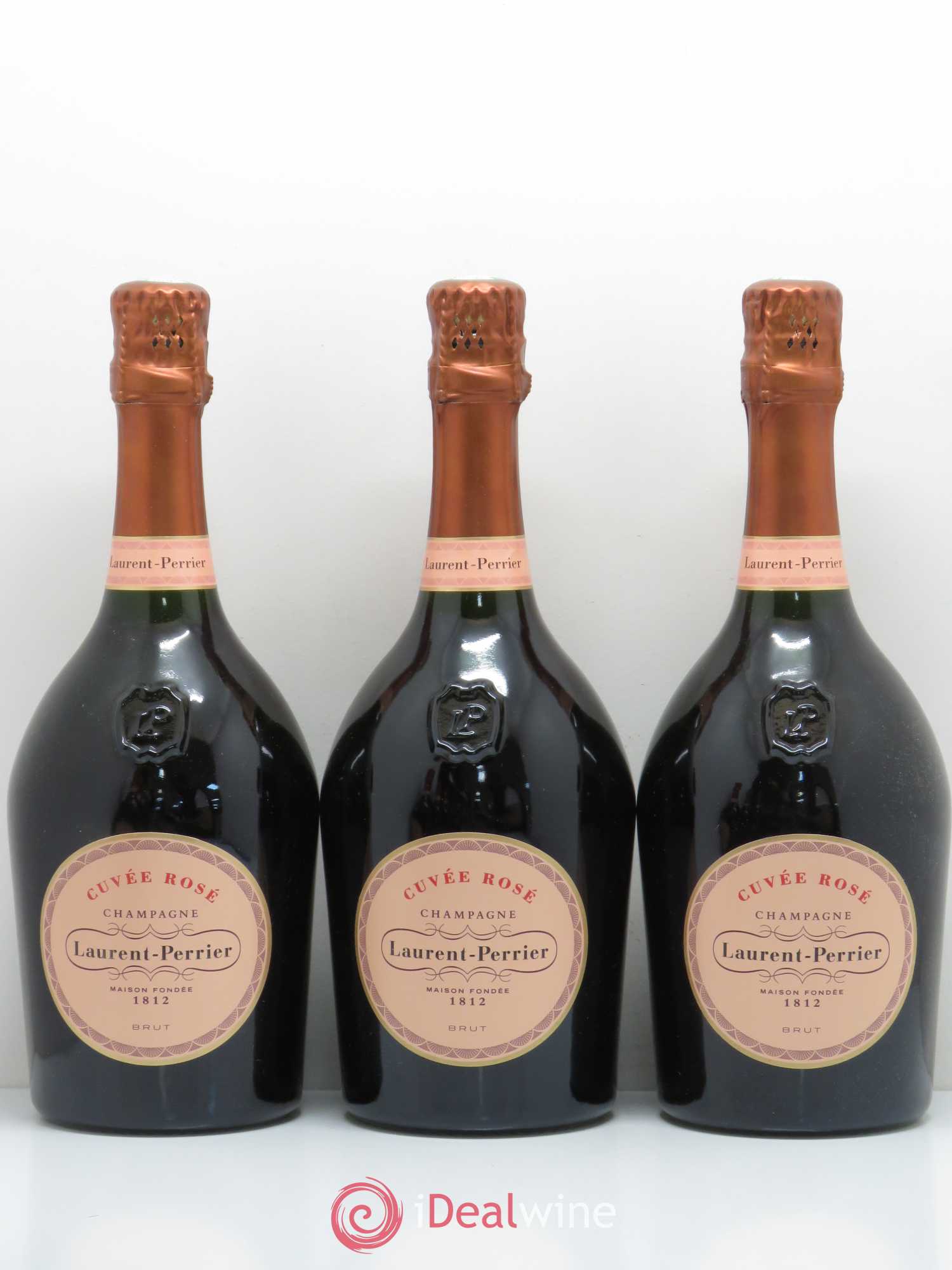 Rosé Brut Laurent Perrier - Lot de 6 bouteilles - 1