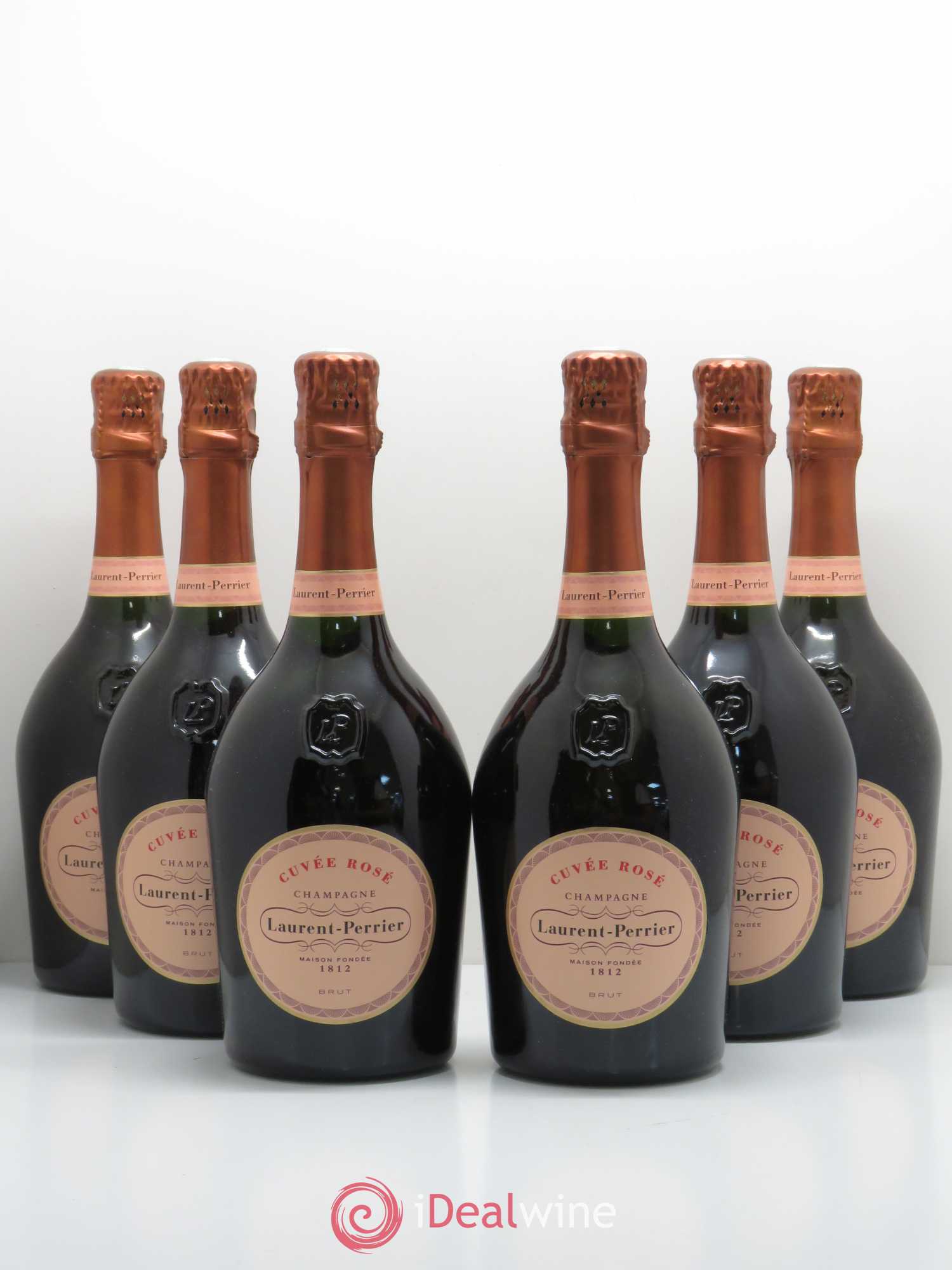 Rosé Brut Laurent Perrier - Lot de 6 bouteilles - 0